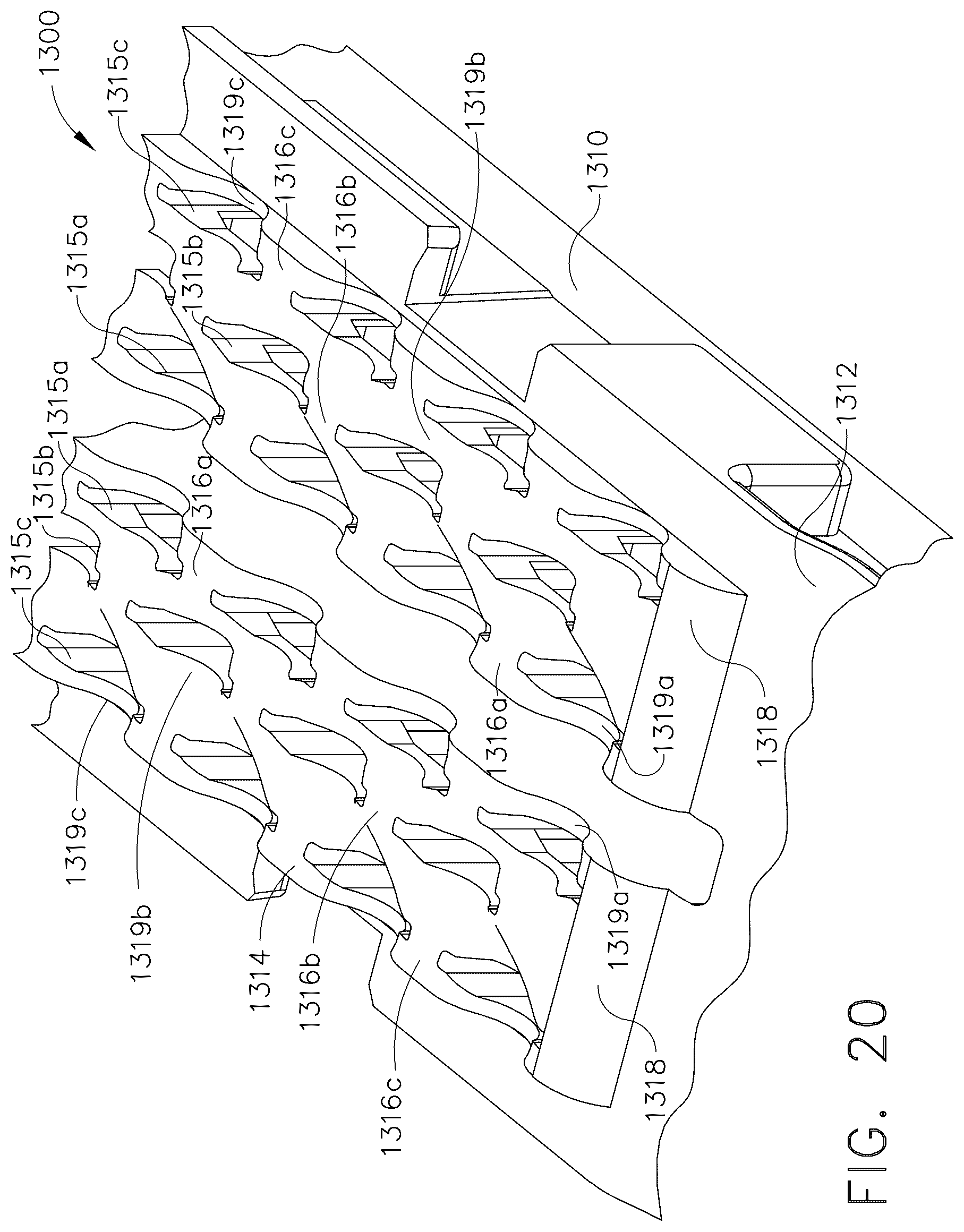 Patent US12376853 Figure 17 – Staple cartridge comprising a tissue thickness compensator
