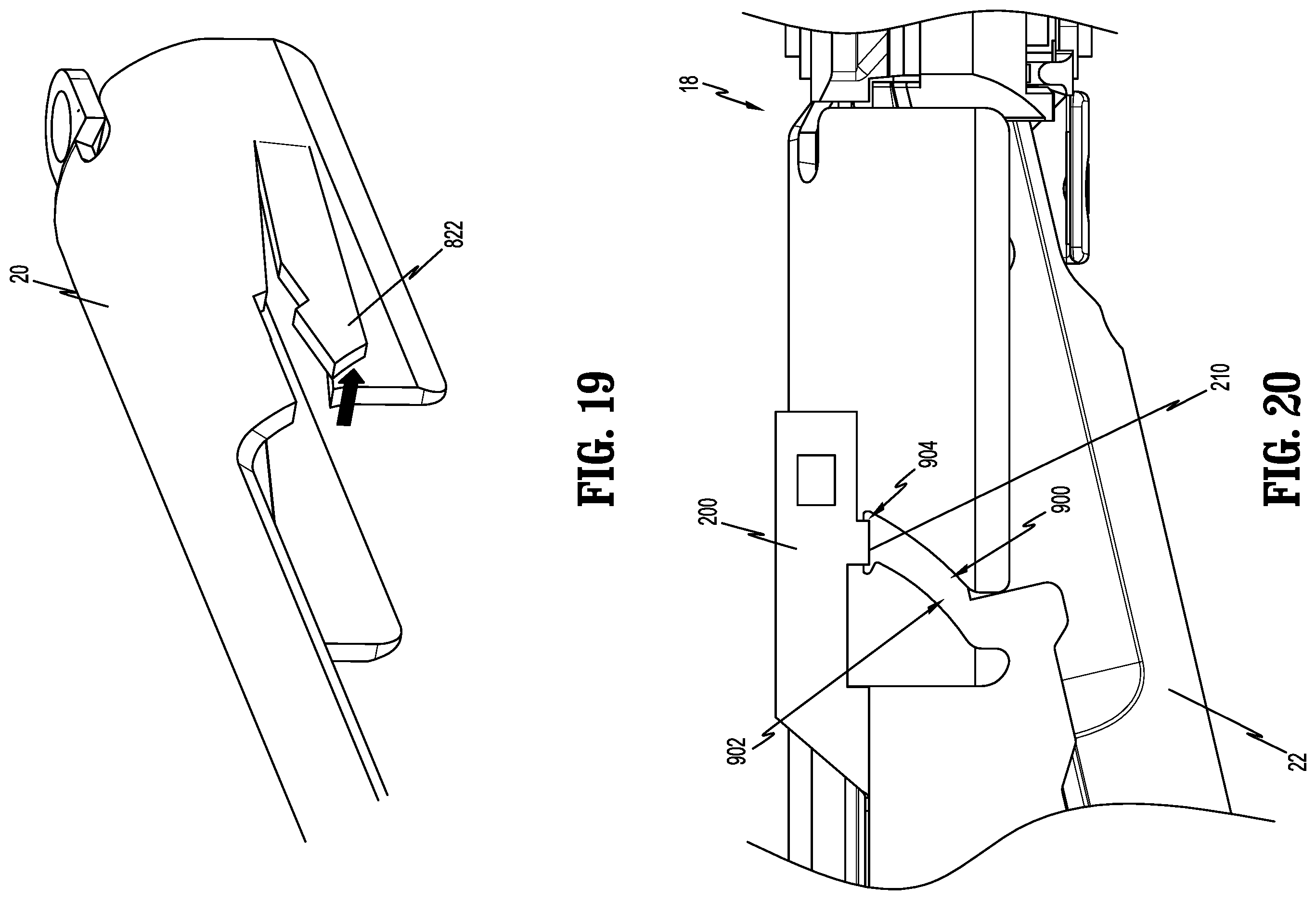 Patent US12376854 Figure 11 – Anvil buttress loading for a surgical stapling apparatus
