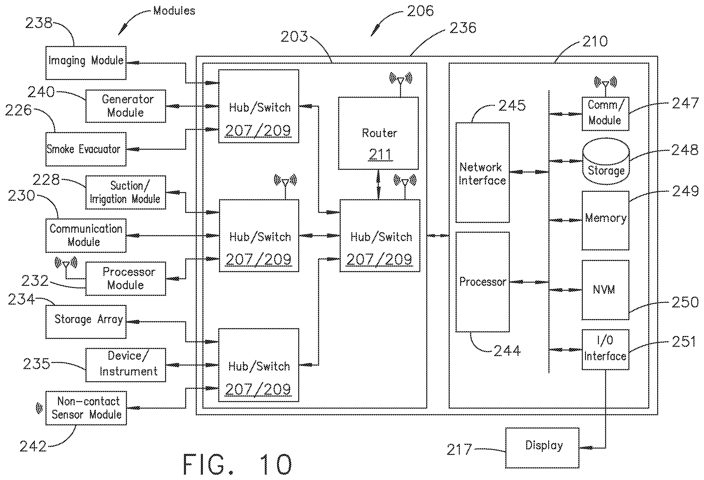 Patent US12376855 Figure 9 – Safety systems for smart powered surgical stapling