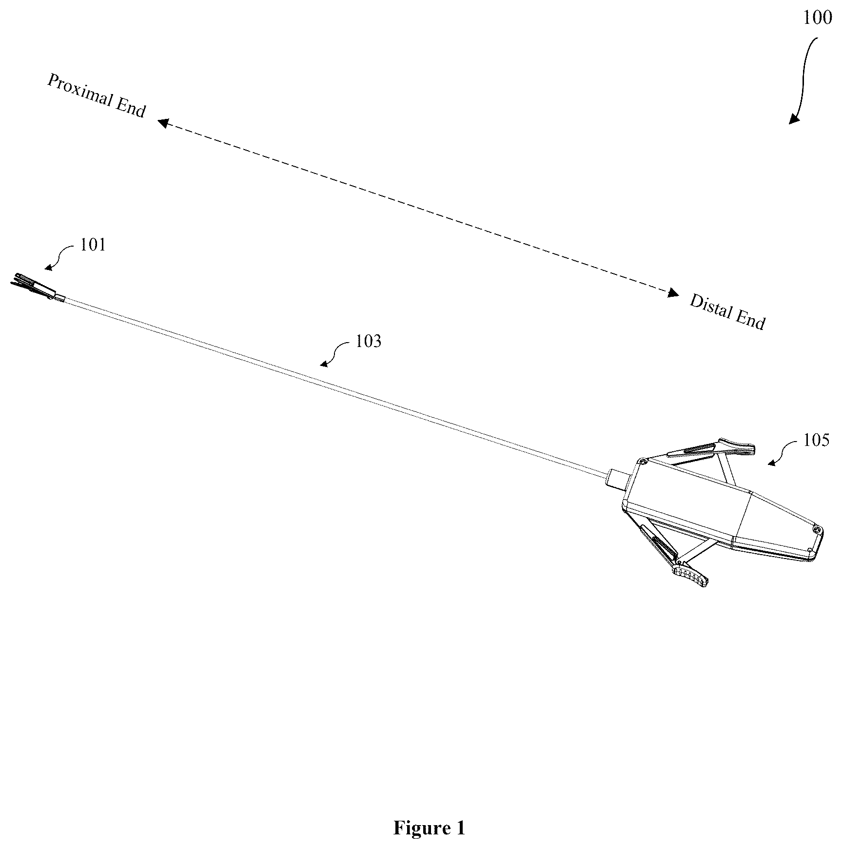 Patent US12376857 Figure 1 – Device for manually performing anastomosis