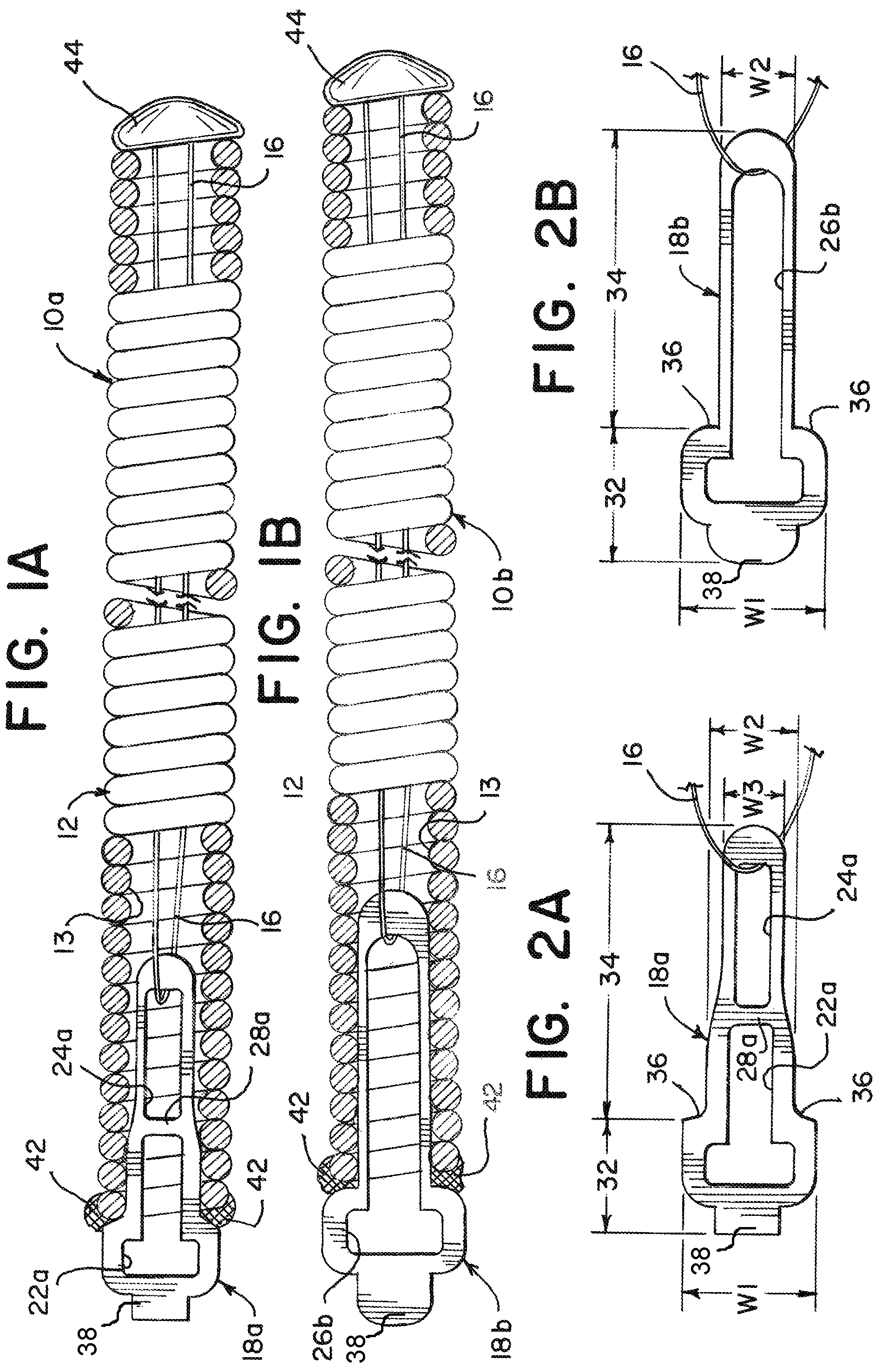 Patent US12376859 Figure 1 – Embolic coil proximal connecting element and stretch resistant fiber