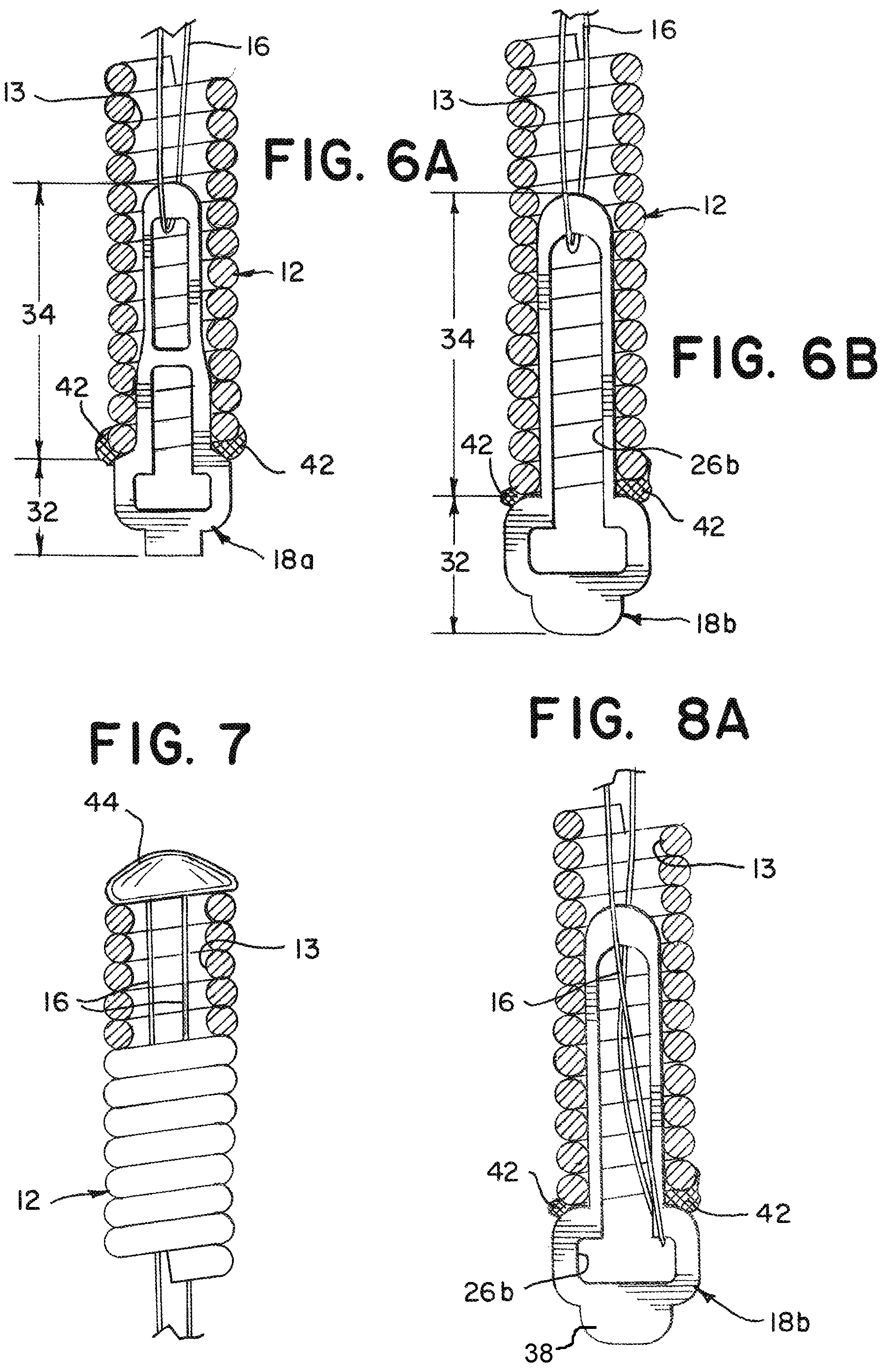 Patent US12376859 Figure 3 – Embolic coil proximal connecting element and stretch resistant fiber