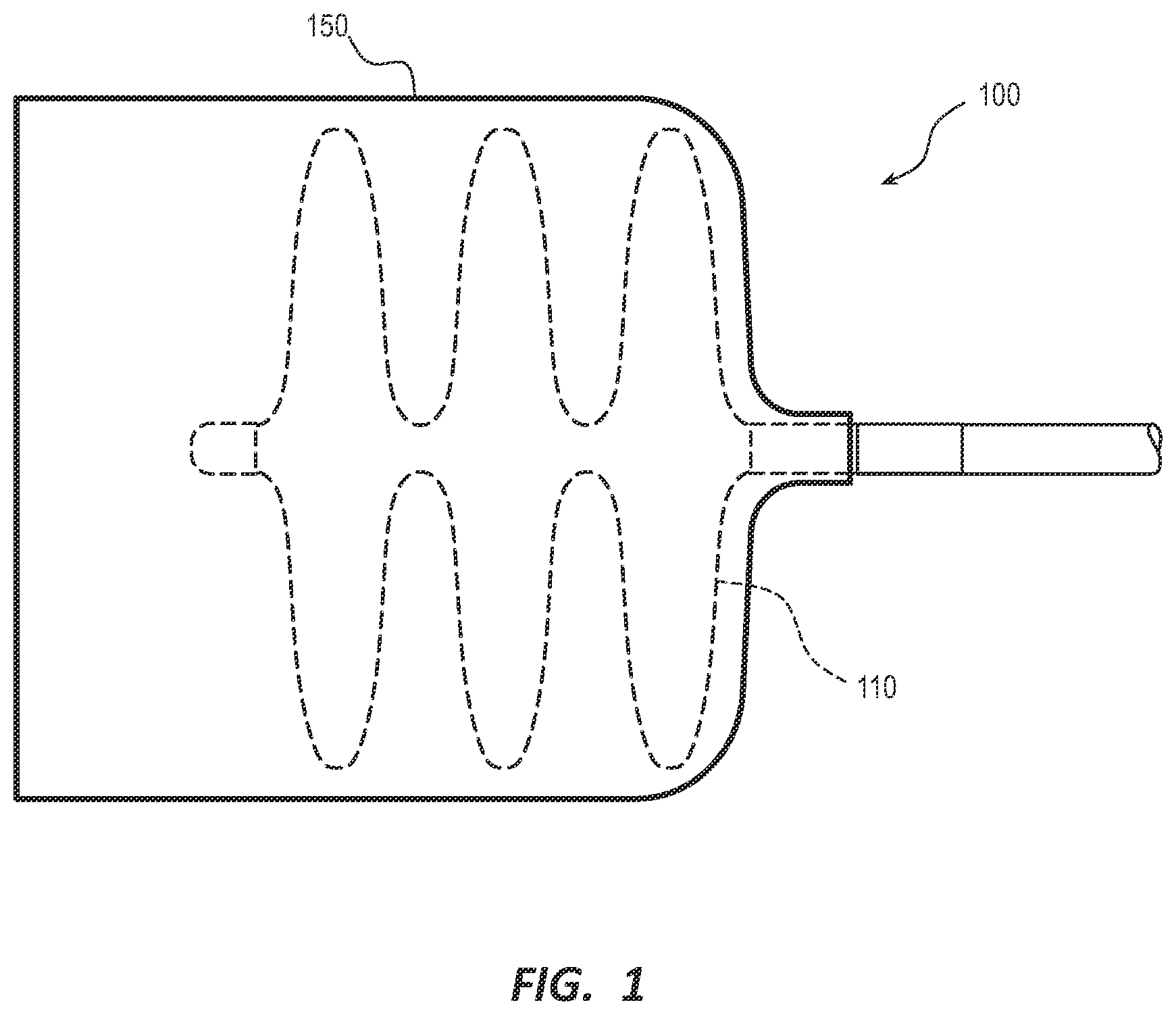 Patent US12376862 Figure 1 – Covered vascular plug