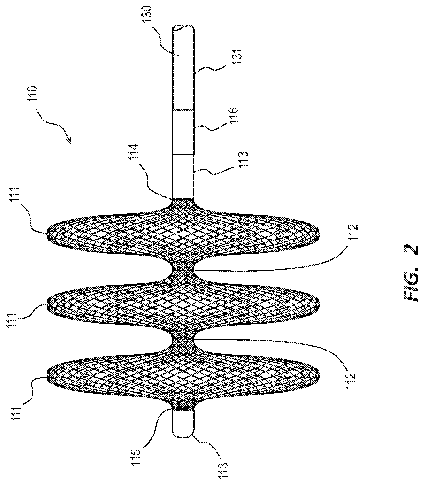 Patent US12376862 Figure 2 – Covered vascular plug