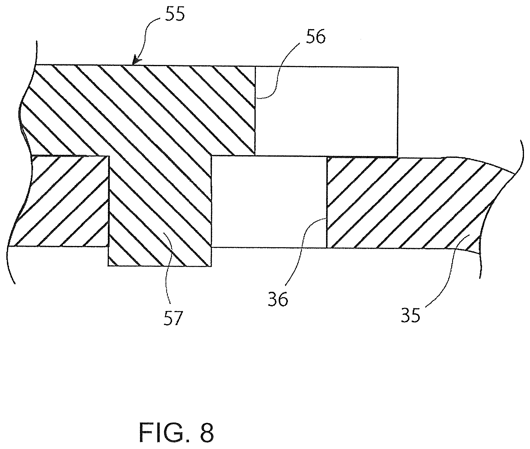Patent US12376866 Figure 8 – Thin-blade chisel system
