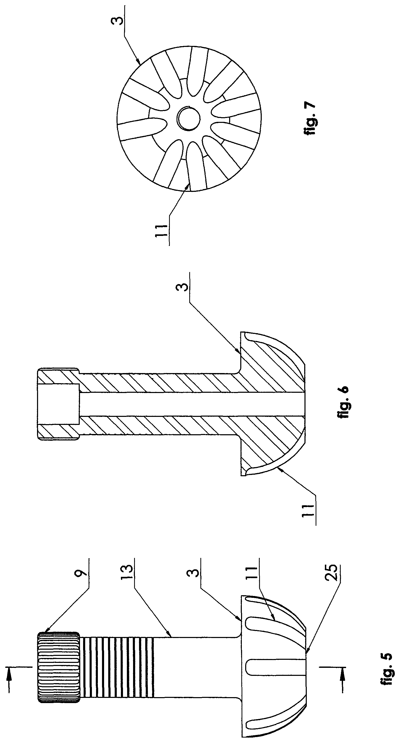 Patent US12376867 Figure 5 – Unit for the reaming of the surface of joint cartilage and of periarticular bone of an acetabulum and femoral head