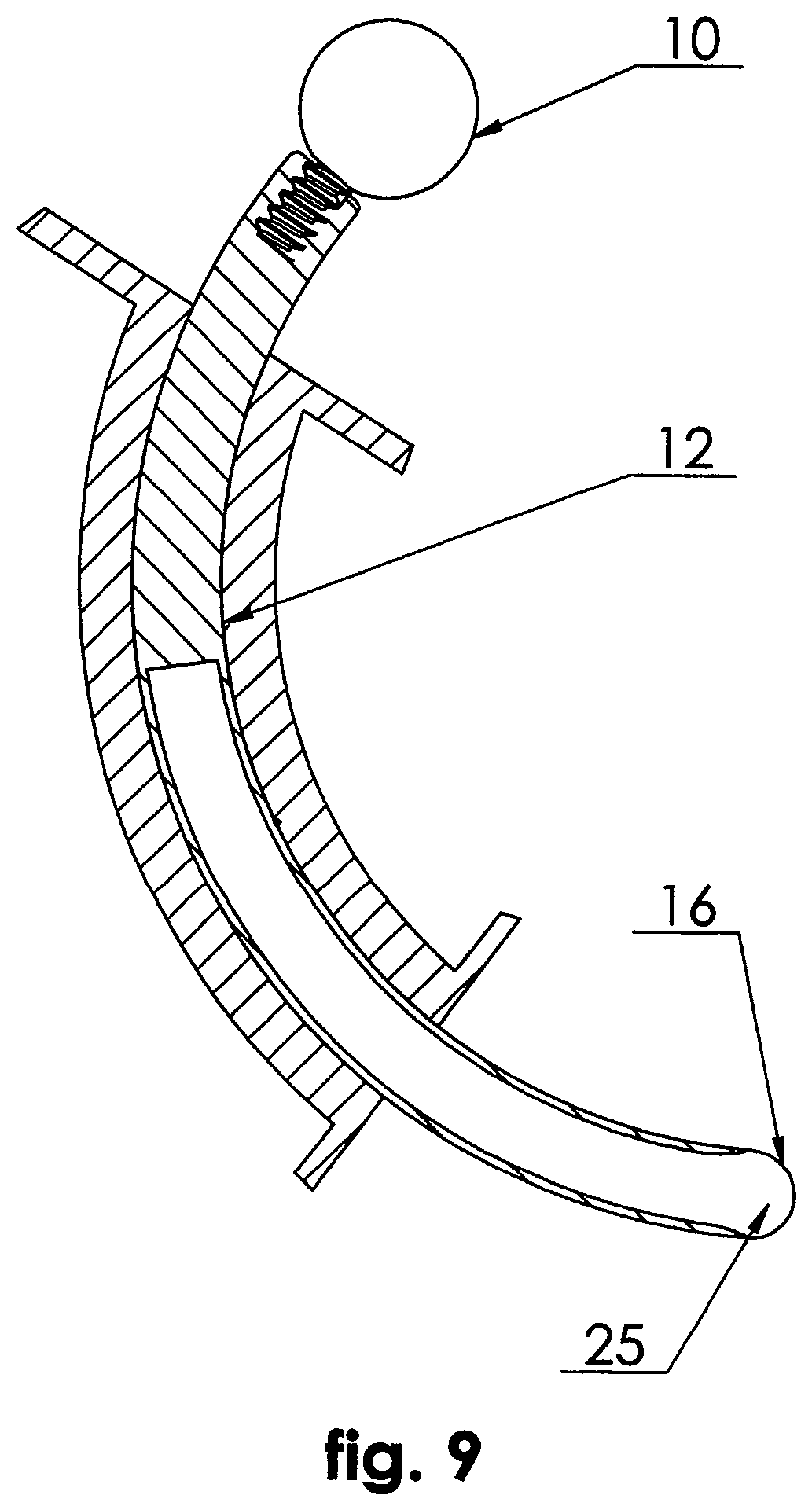 Patent US12376867 Figure 7 – Unit for the reaming of the surface of joint cartilage and of periarticular bone of an acetabulum and femoral head