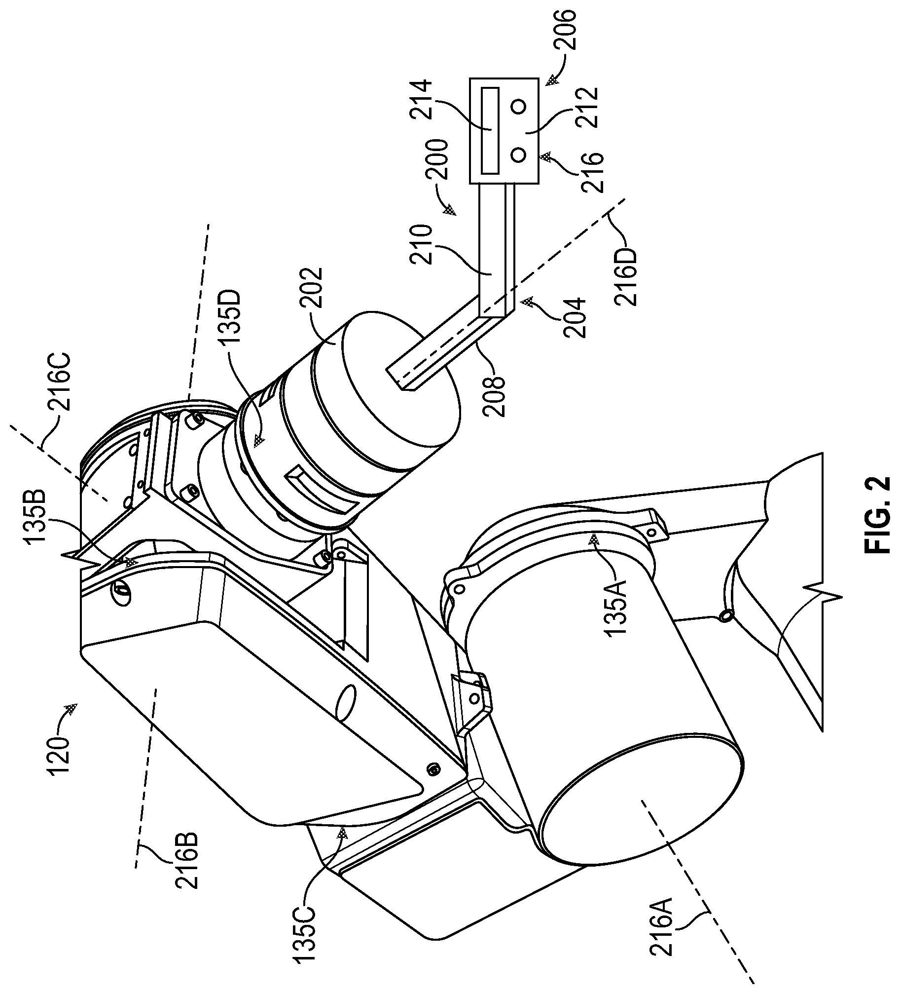 Patent US12376868 Figure 2 – Devices and methods for posterior resection in robotically assisted partial knee arthroplasties