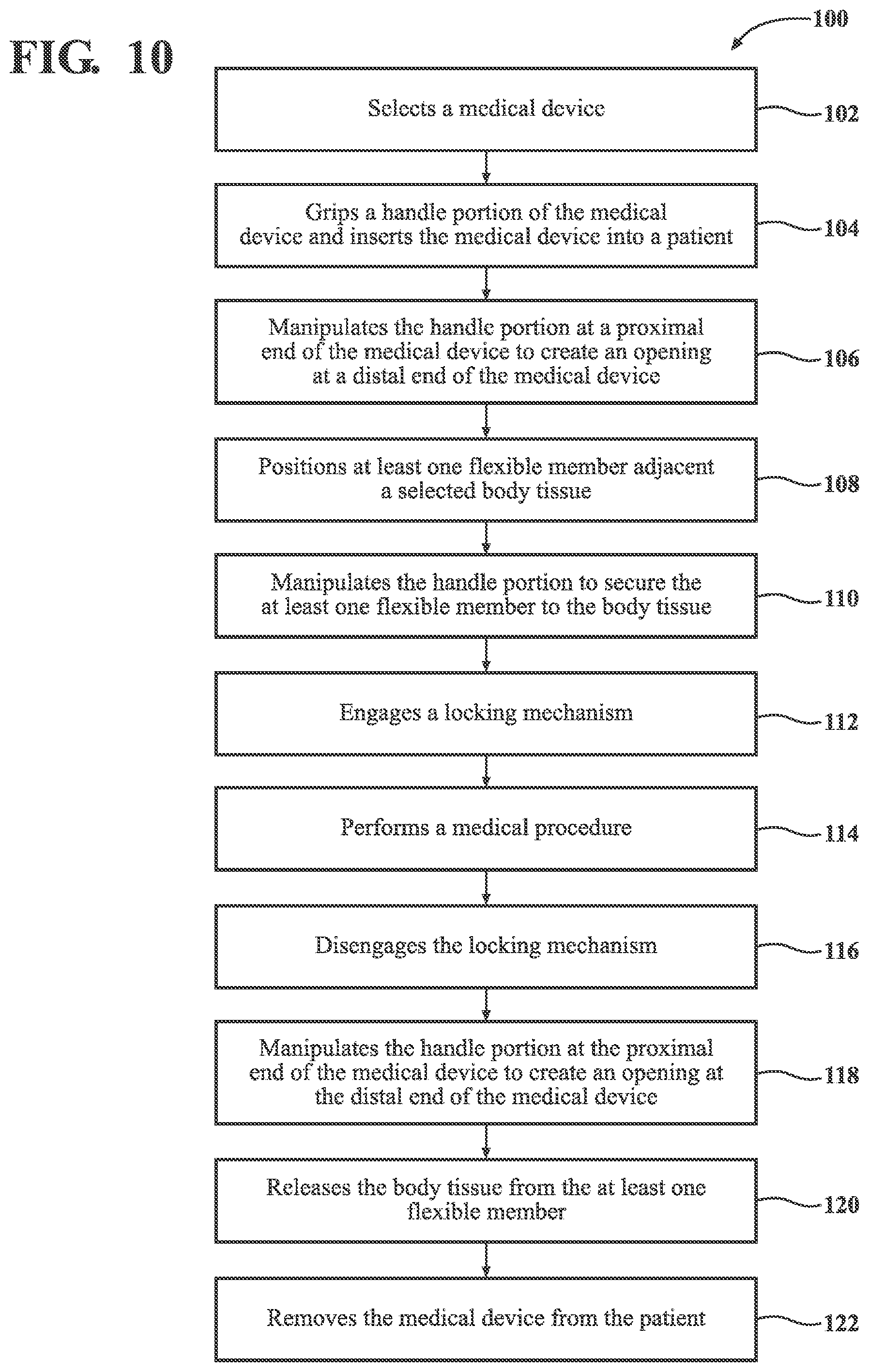 Patent US12376871 Figure 7 – Atraumatic tenaculum for facilitation of transcervical procedures