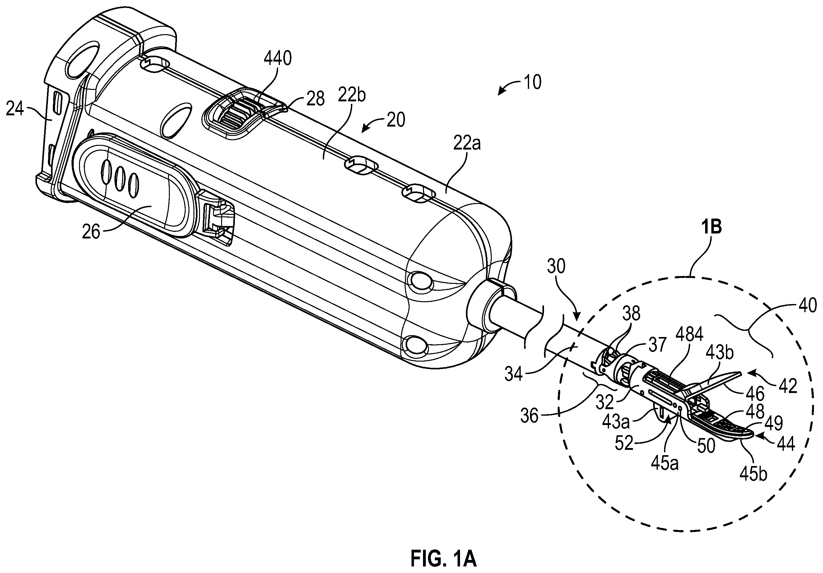 Patent US12376872 Figure 1 – Drive mechanisms for surgical instruments
