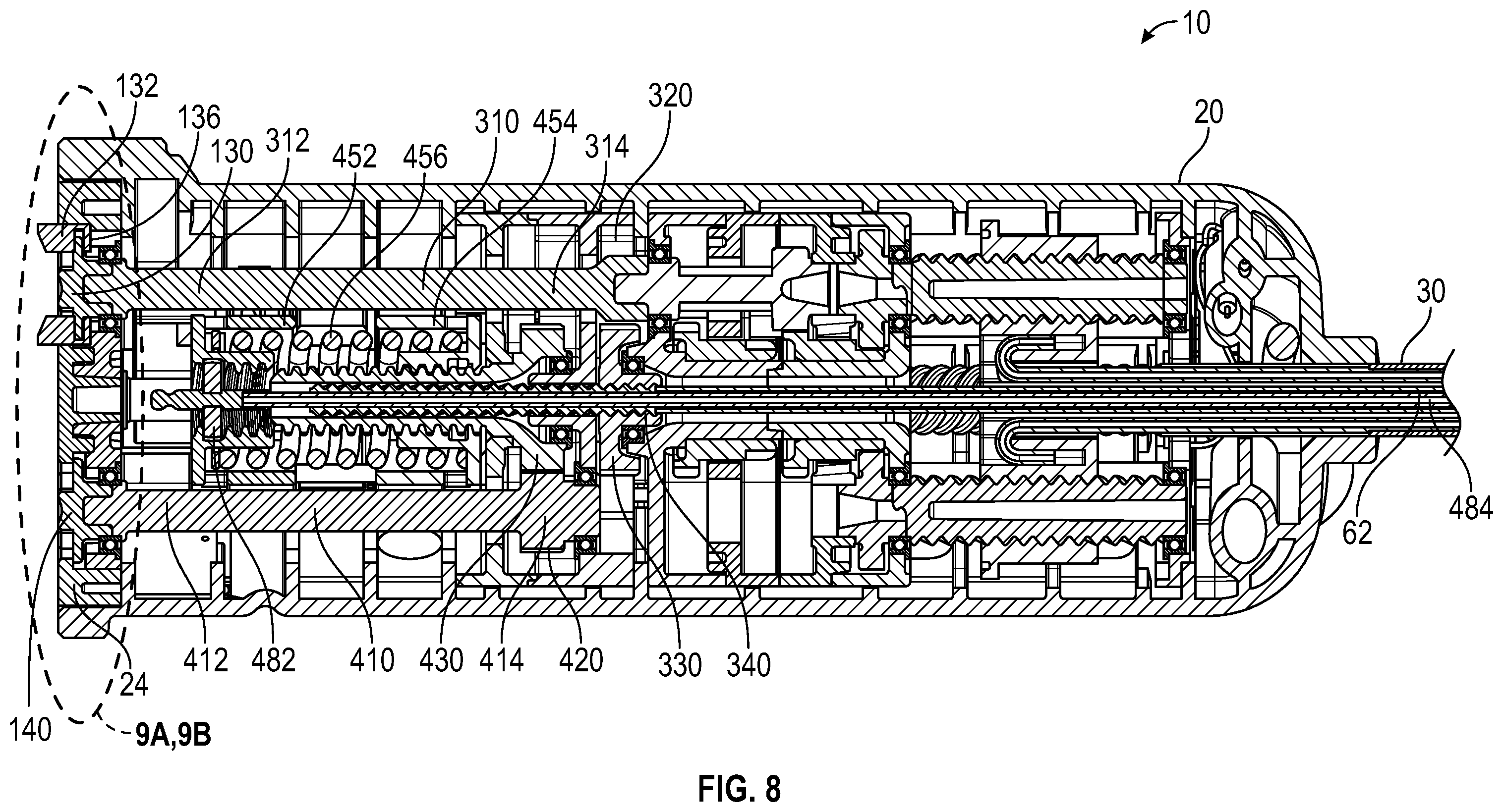 Patent US12376872 Figure 10 – Drive mechanisms for surgical instruments