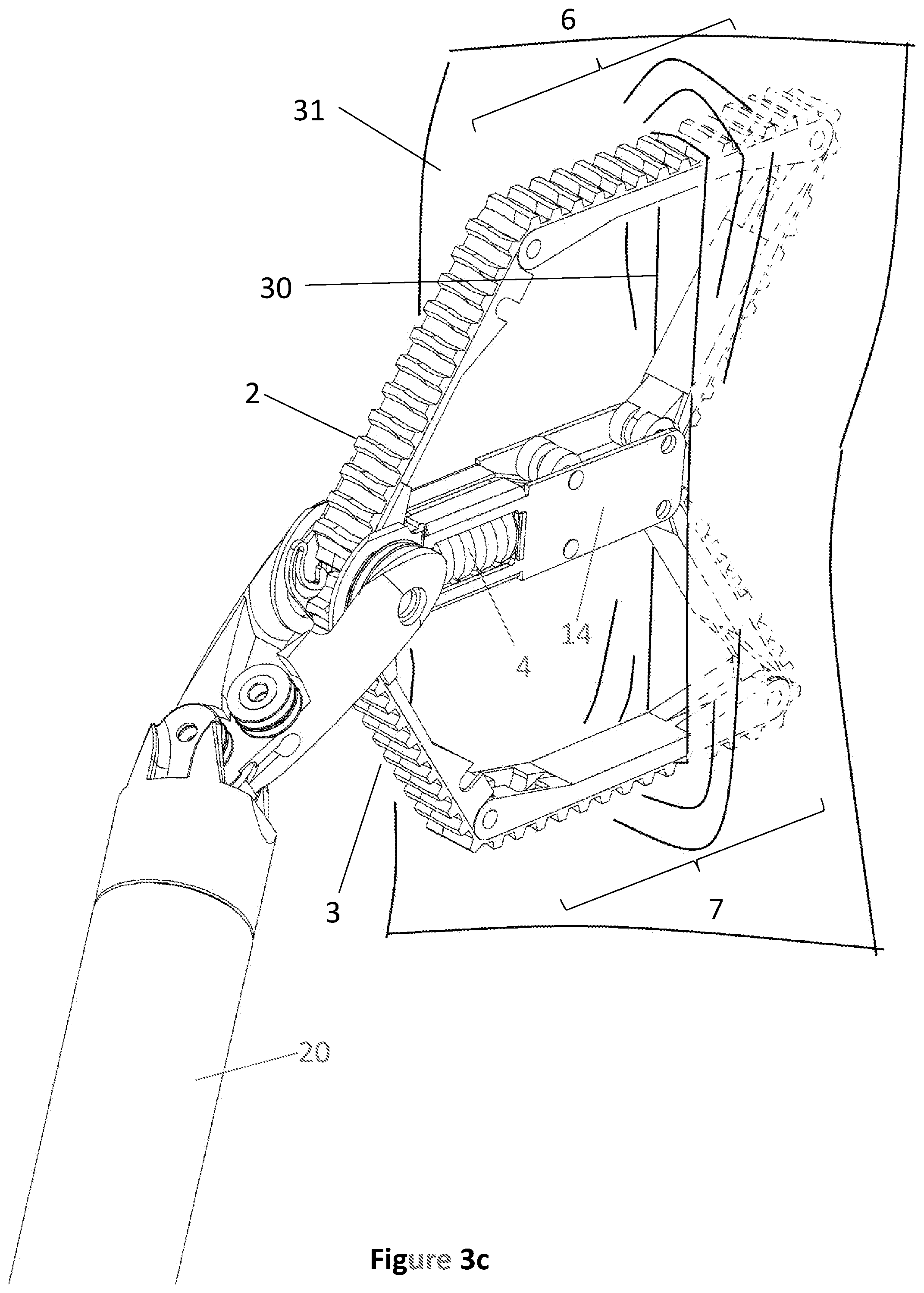 Patent US12376873 Figure 7 – Surgical instrument for blunt dissection, dilation of incisions, and separation of adhesions