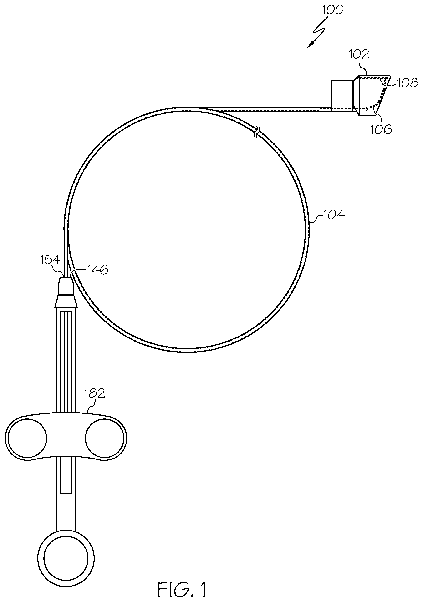 Patent US12376875 — Endoscopic tissue resection device — Figure 1