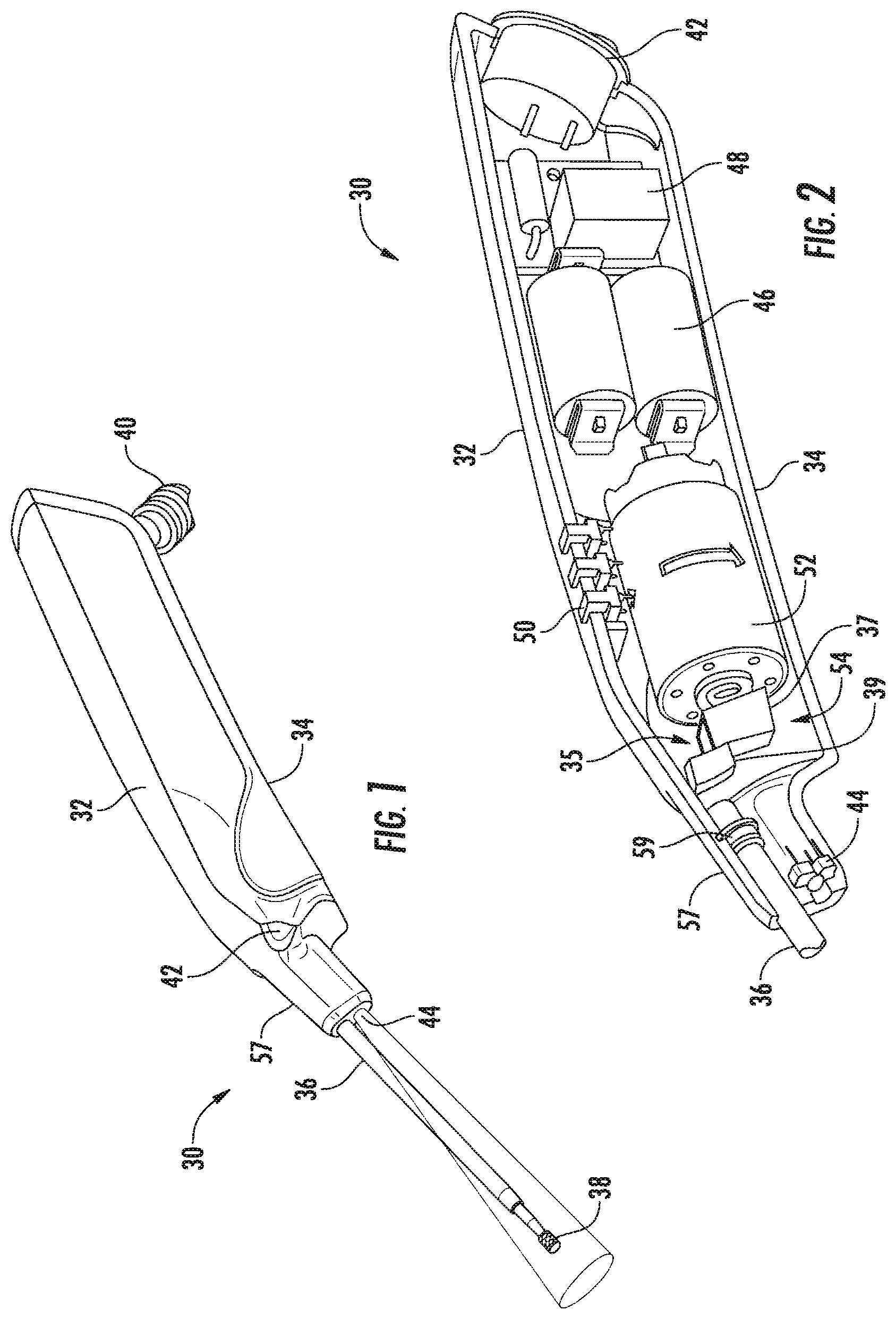 Patent US12376876 Figure 1 – Rotary oscillating and reciprocating surgical tool