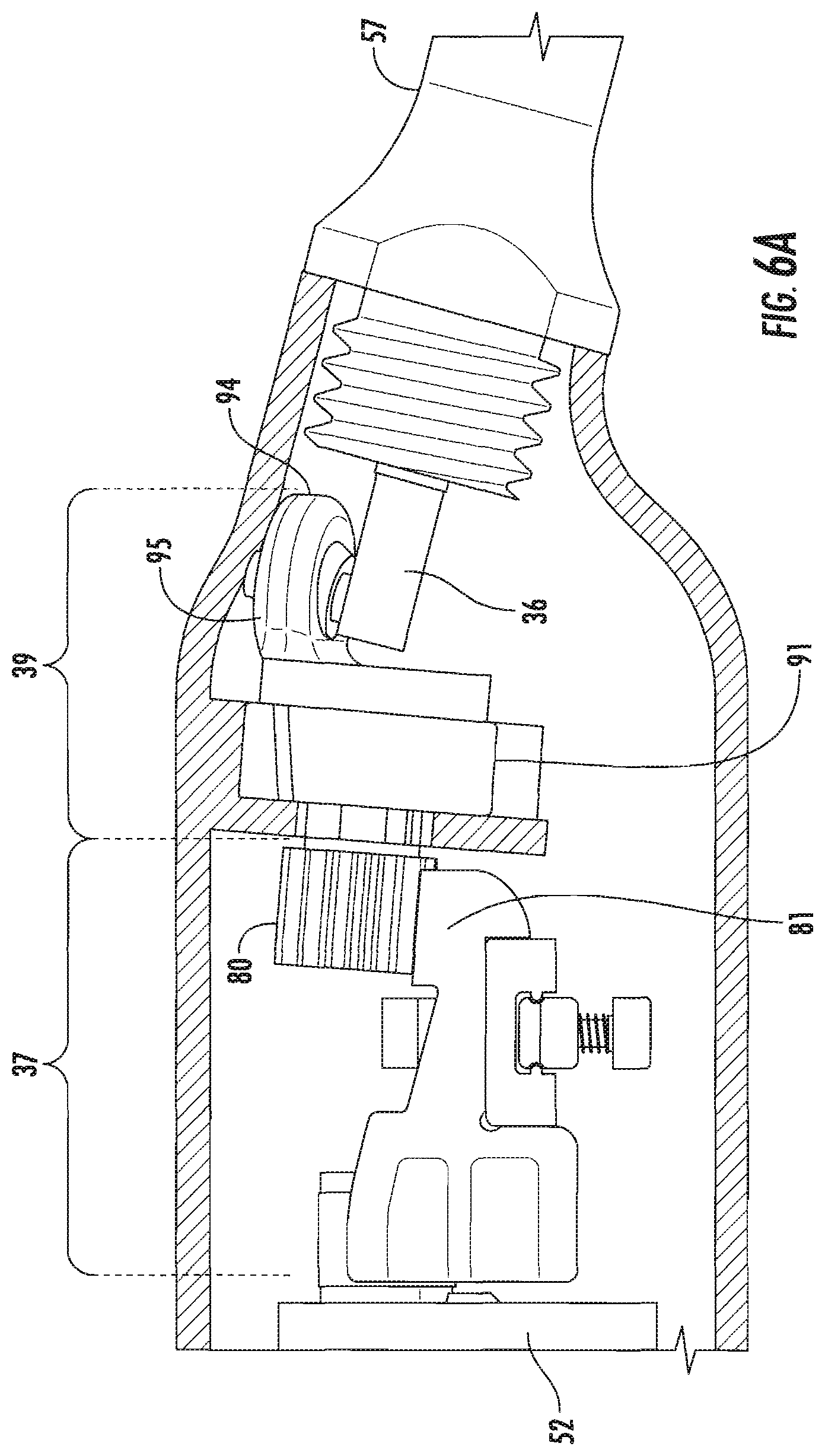 Patent US12376876 Figure 5 – Rotary oscillating and reciprocating surgical tool
