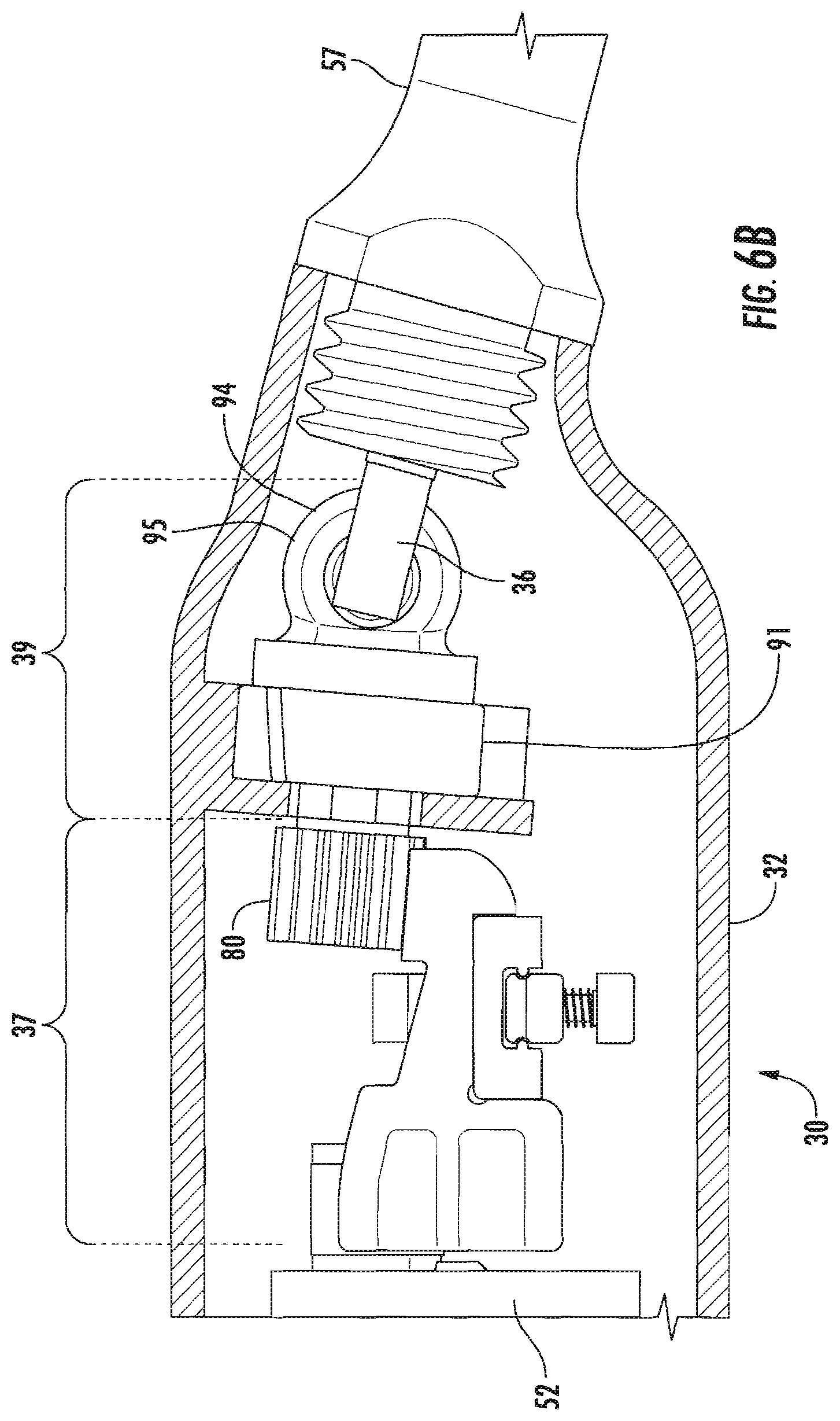 Patent US12376876 Figure 6 – Rotary oscillating and reciprocating surgical tool