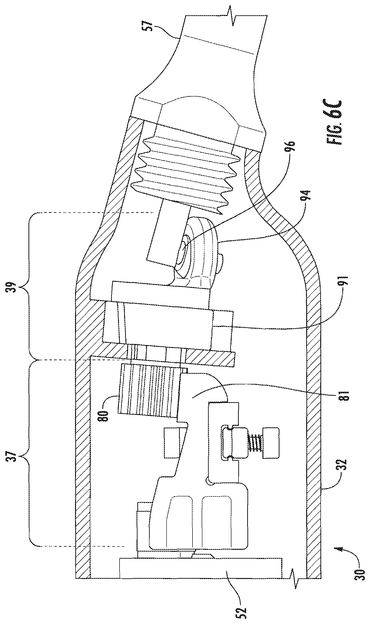 Patent US12376876 Figure 7 – Rotary oscillating and reciprocating surgical tool
