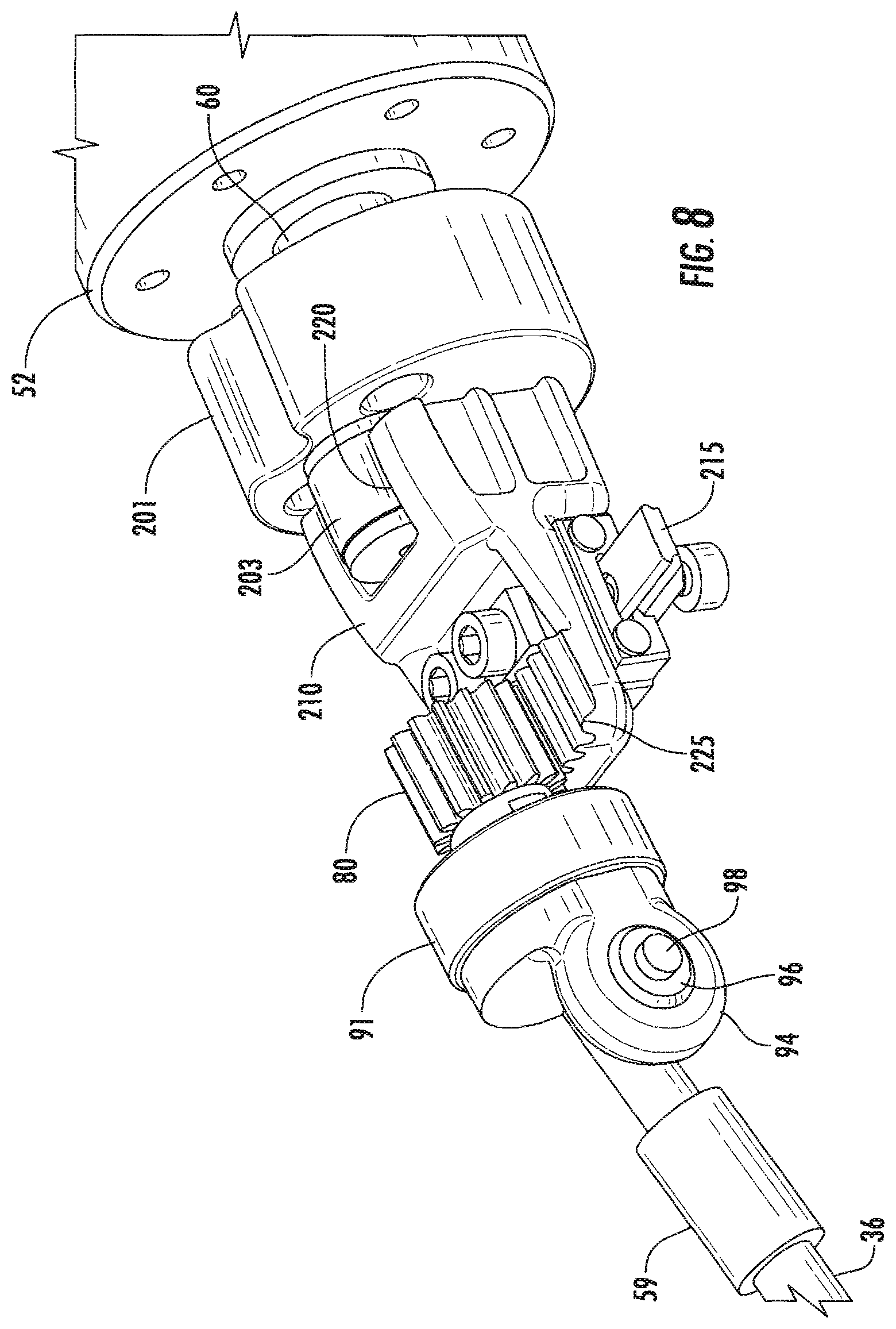Patent US12376876 Figure 10 – Rotary oscillating and reciprocating surgical tool
