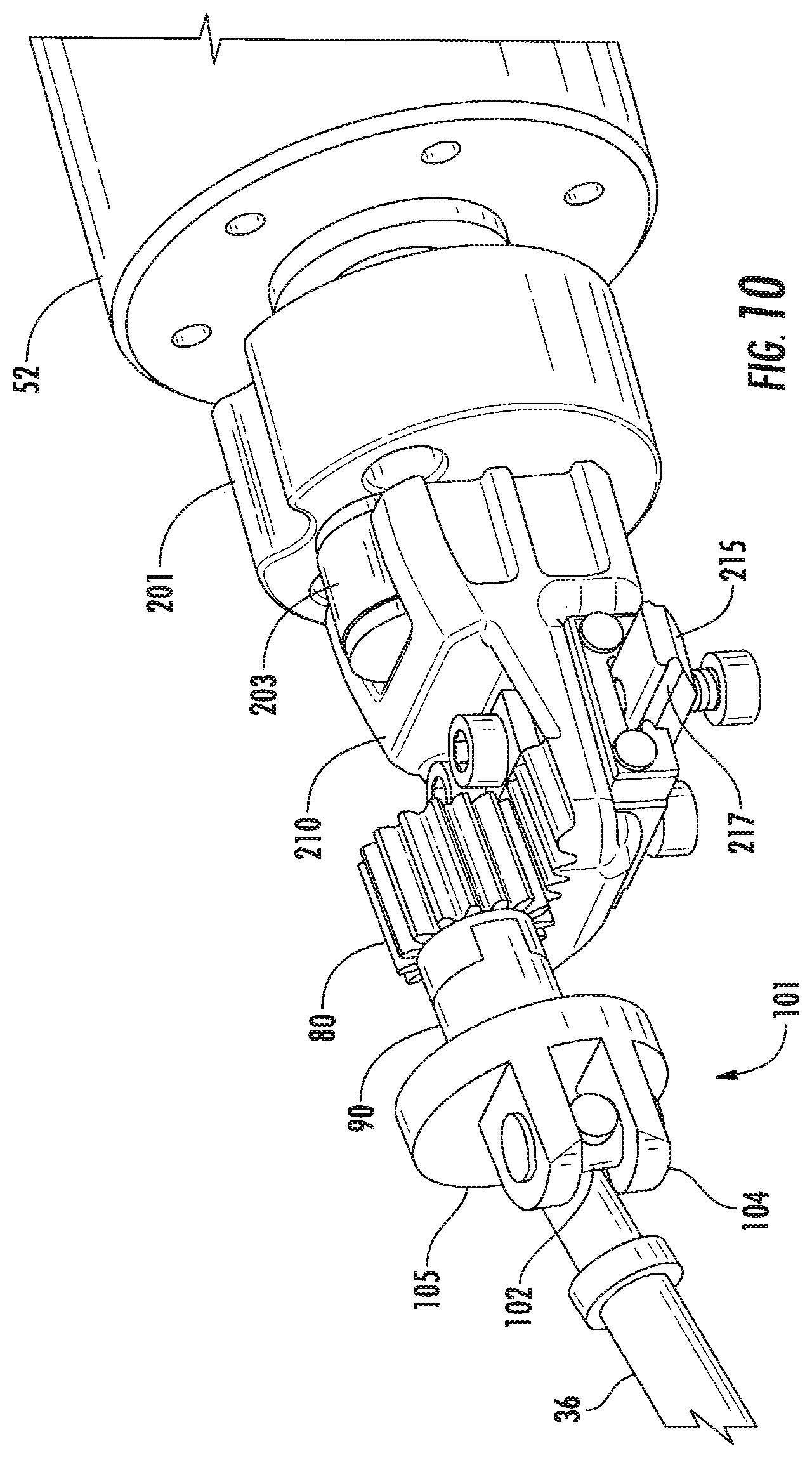 Patent US12376876 Figure 12 – Rotary oscillating and reciprocating surgical tool