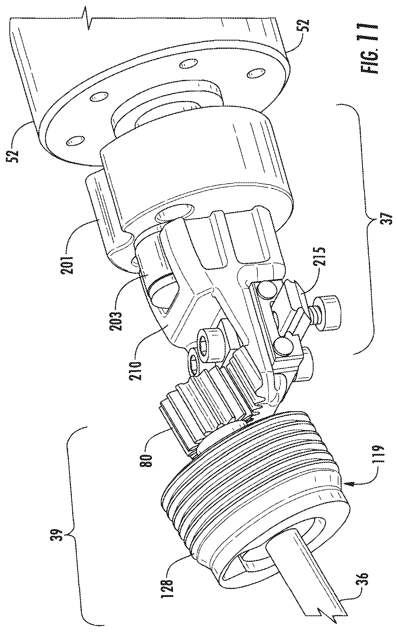Patent US12376876 Figure 13 – Rotary oscillating and reciprocating surgical tool
