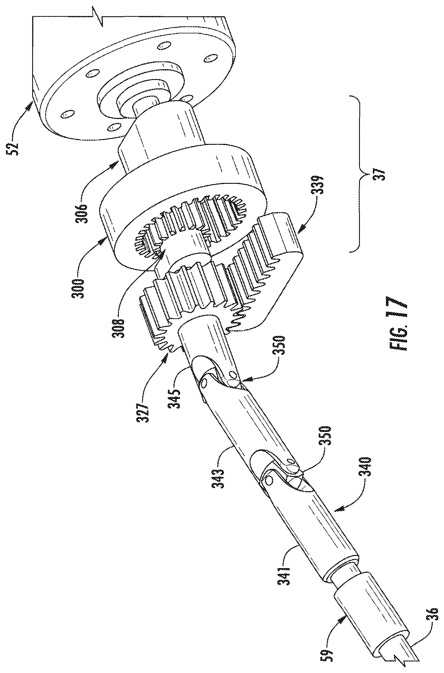 Patent US12376876 Figure 18 – Rotary oscillating and reciprocating surgical tool