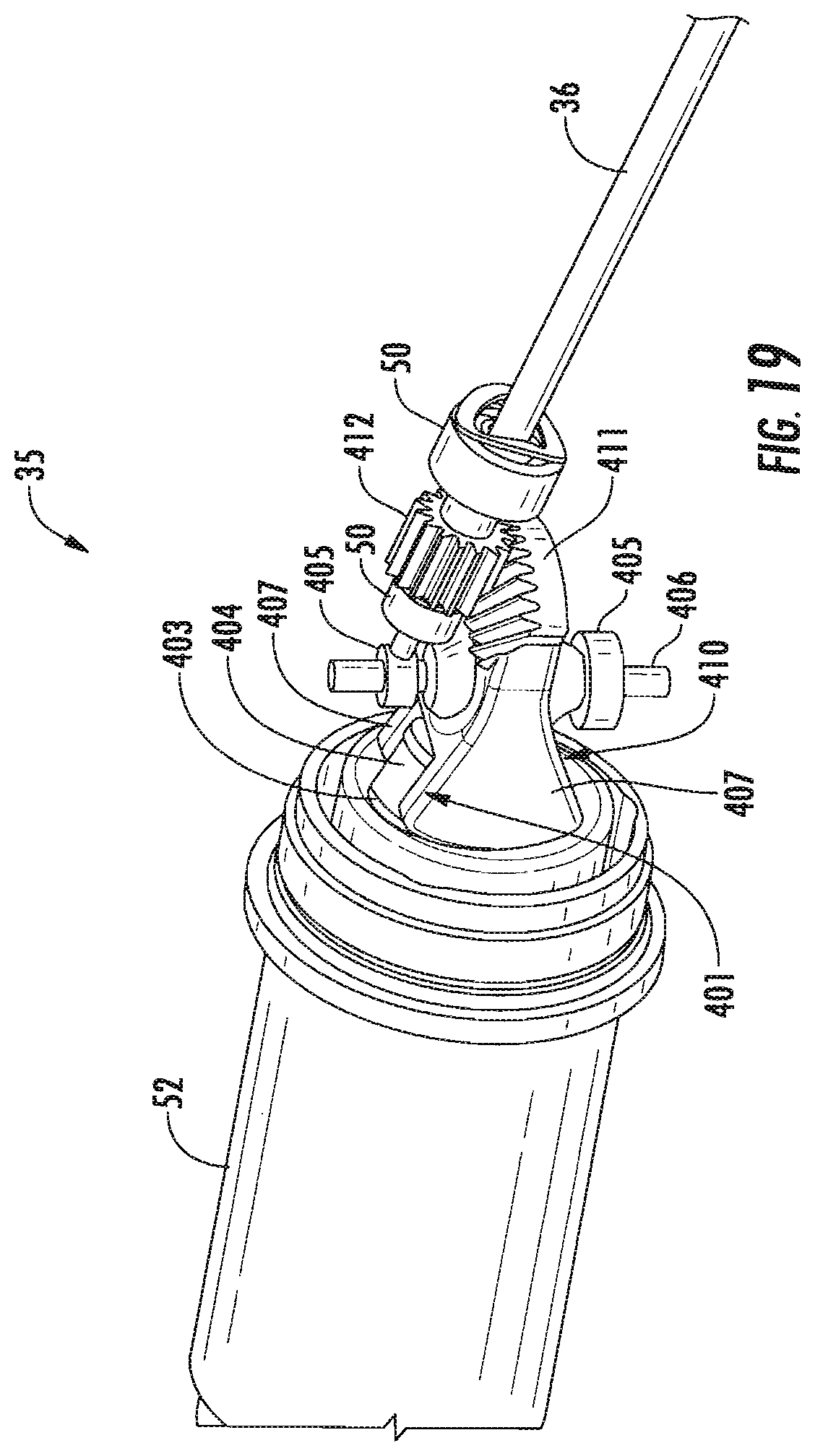Patent US12376876 Figure 20 – Rotary oscillating and reciprocating surgical tool