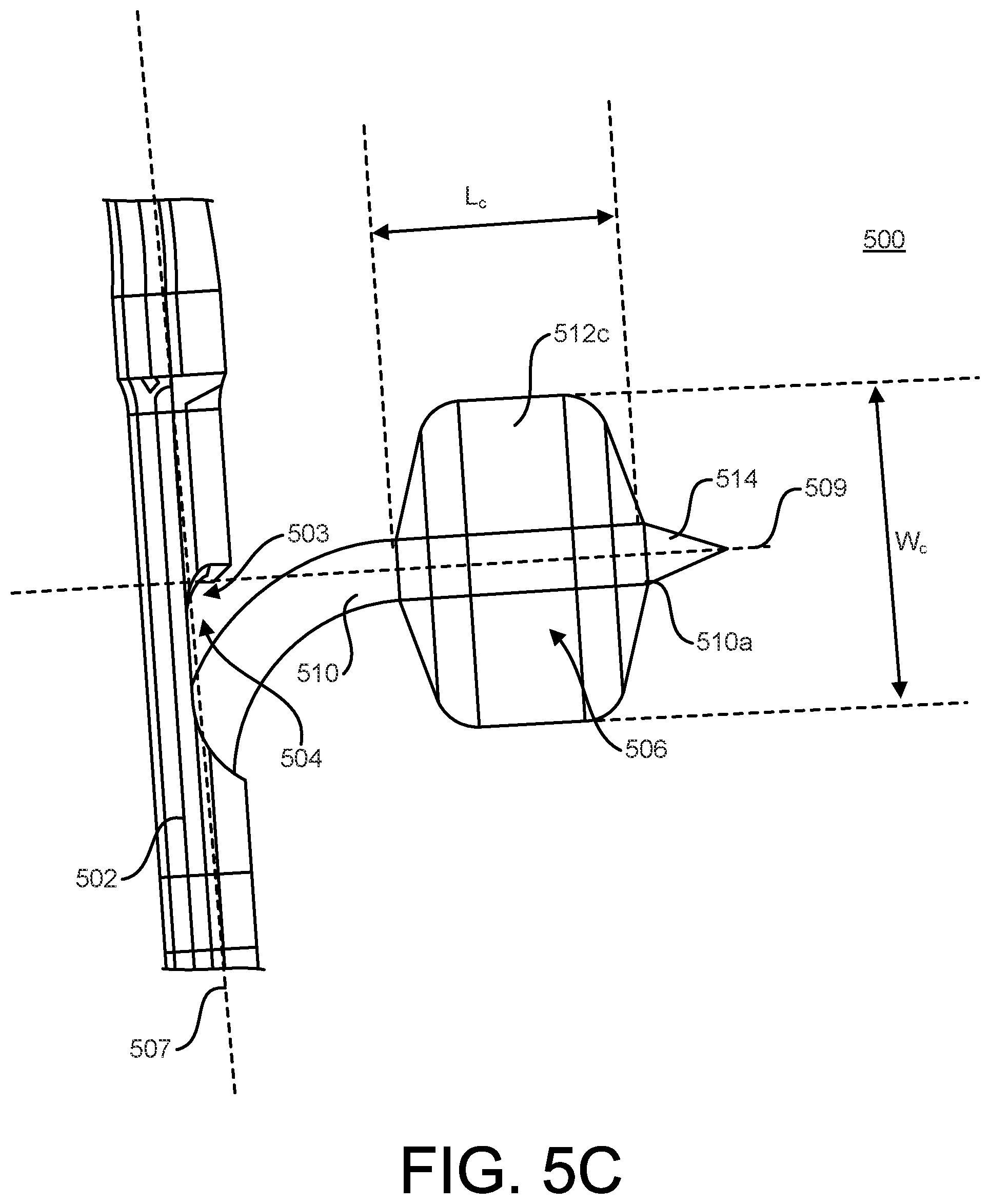 Patent US12376879 Figure 7 – Expandable elements for shunting catheters