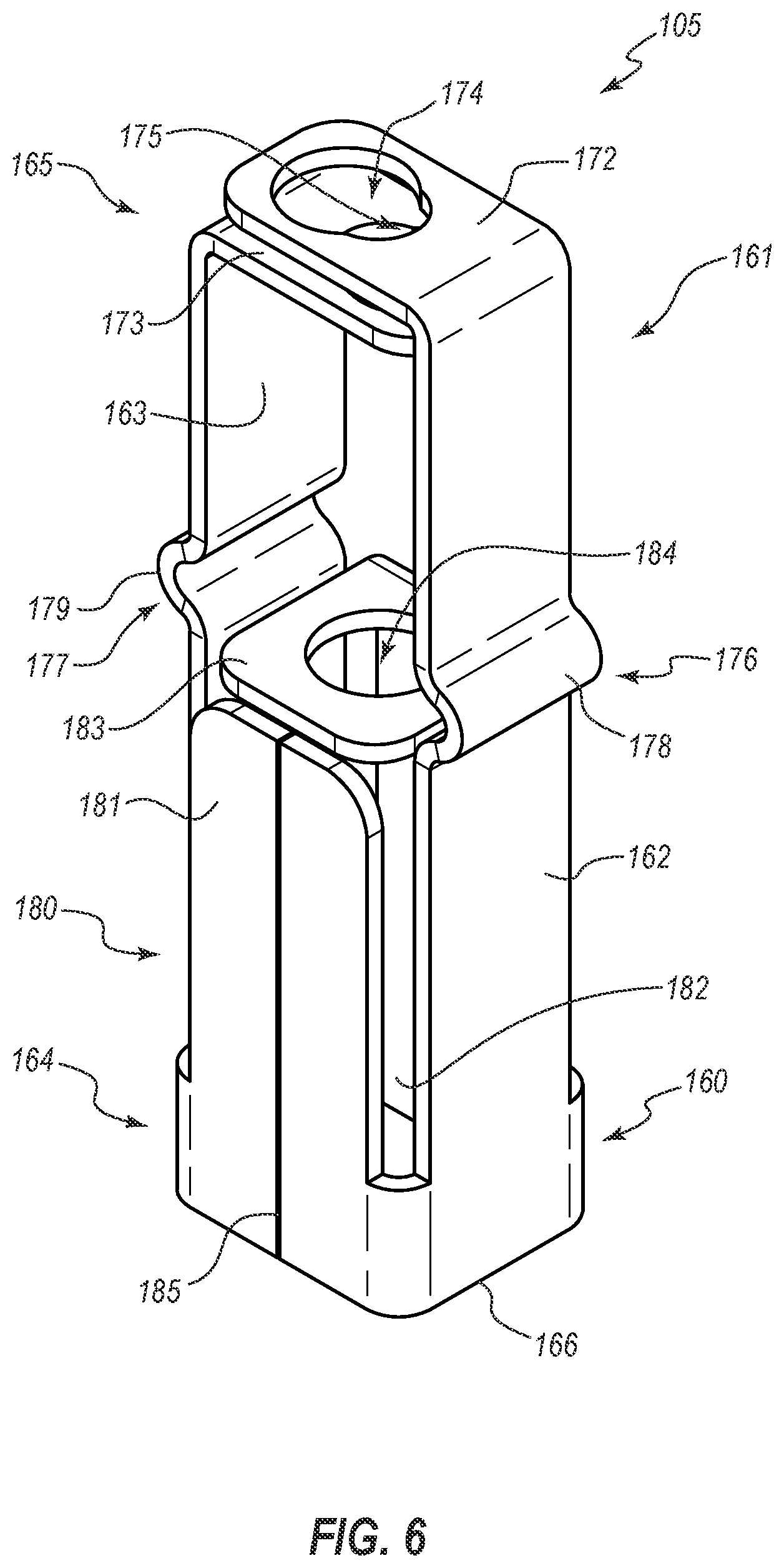Patent US12376881 Figure 6 – Safety shields for elongated instruments and related systems and methods