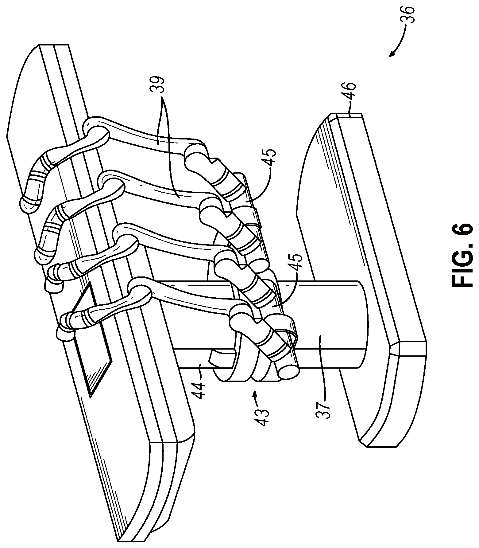 Patent US12376883 Figure 6 – Uterine manipulator control with presentation of critical structures