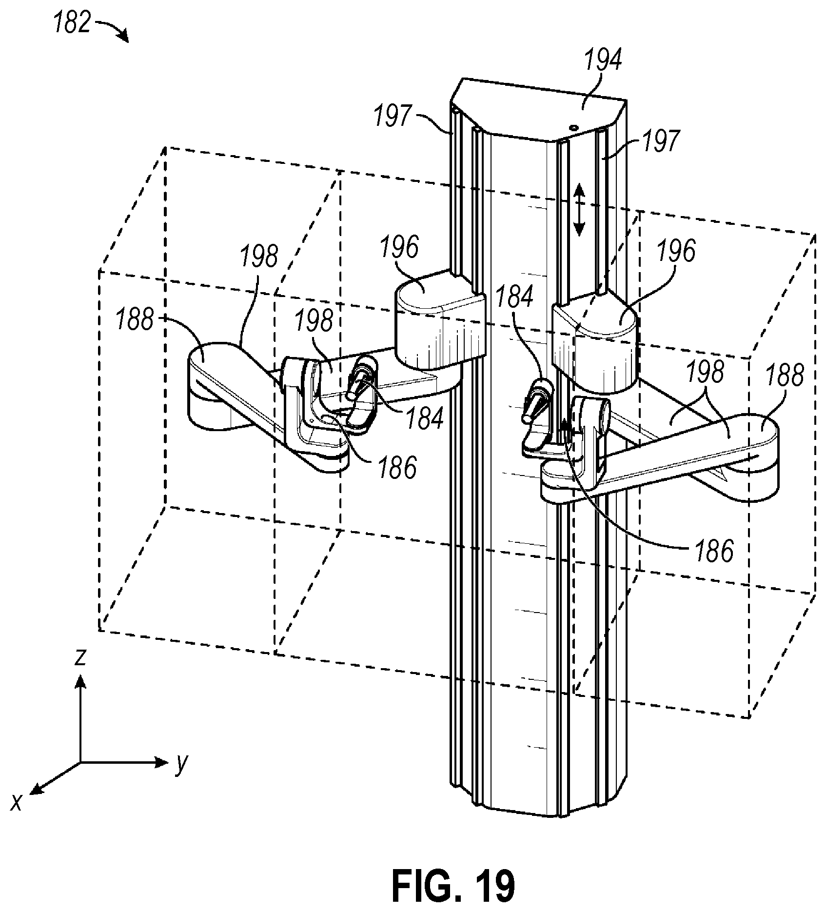 Patent US12376883 Figure 18 – Uterine manipulator control with presentation of critical structures