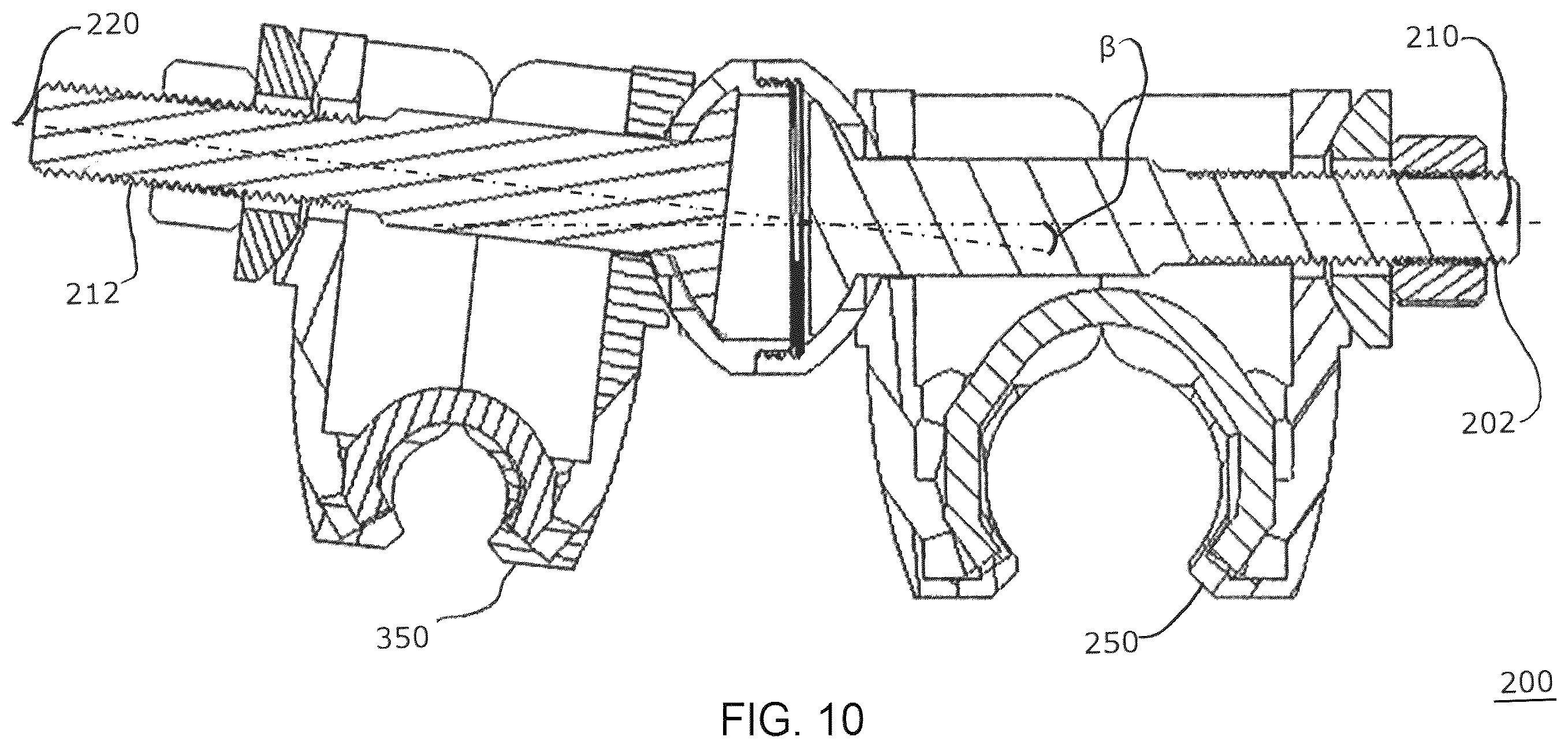 Patent US12376885 Figure 12 – External fixator assembly