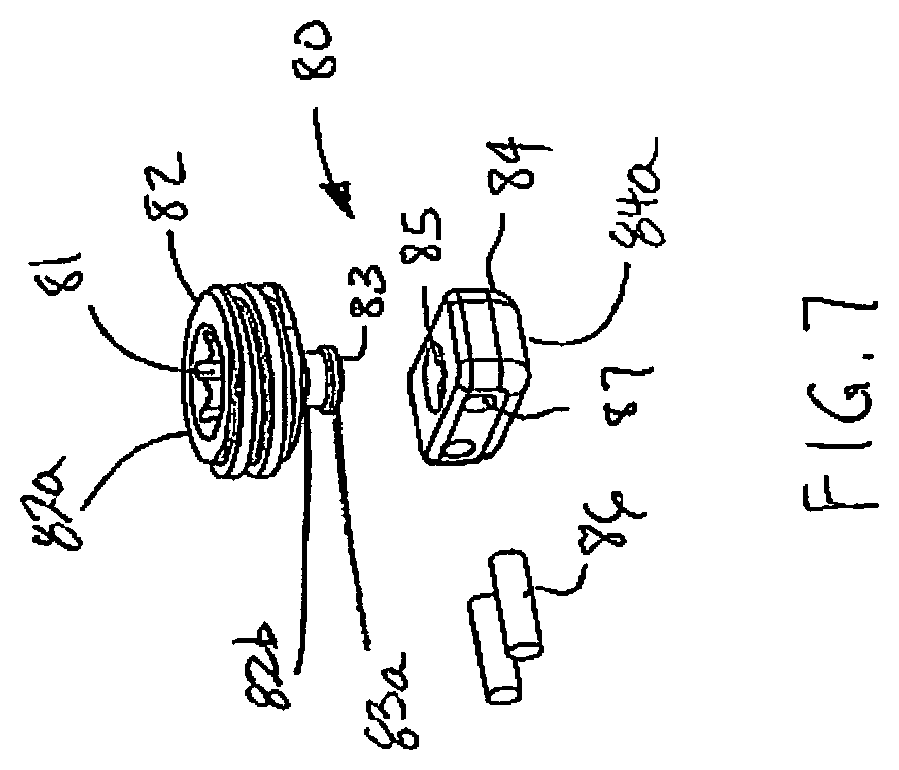 Patent US12376887 Figure 7 – Tethering screw system