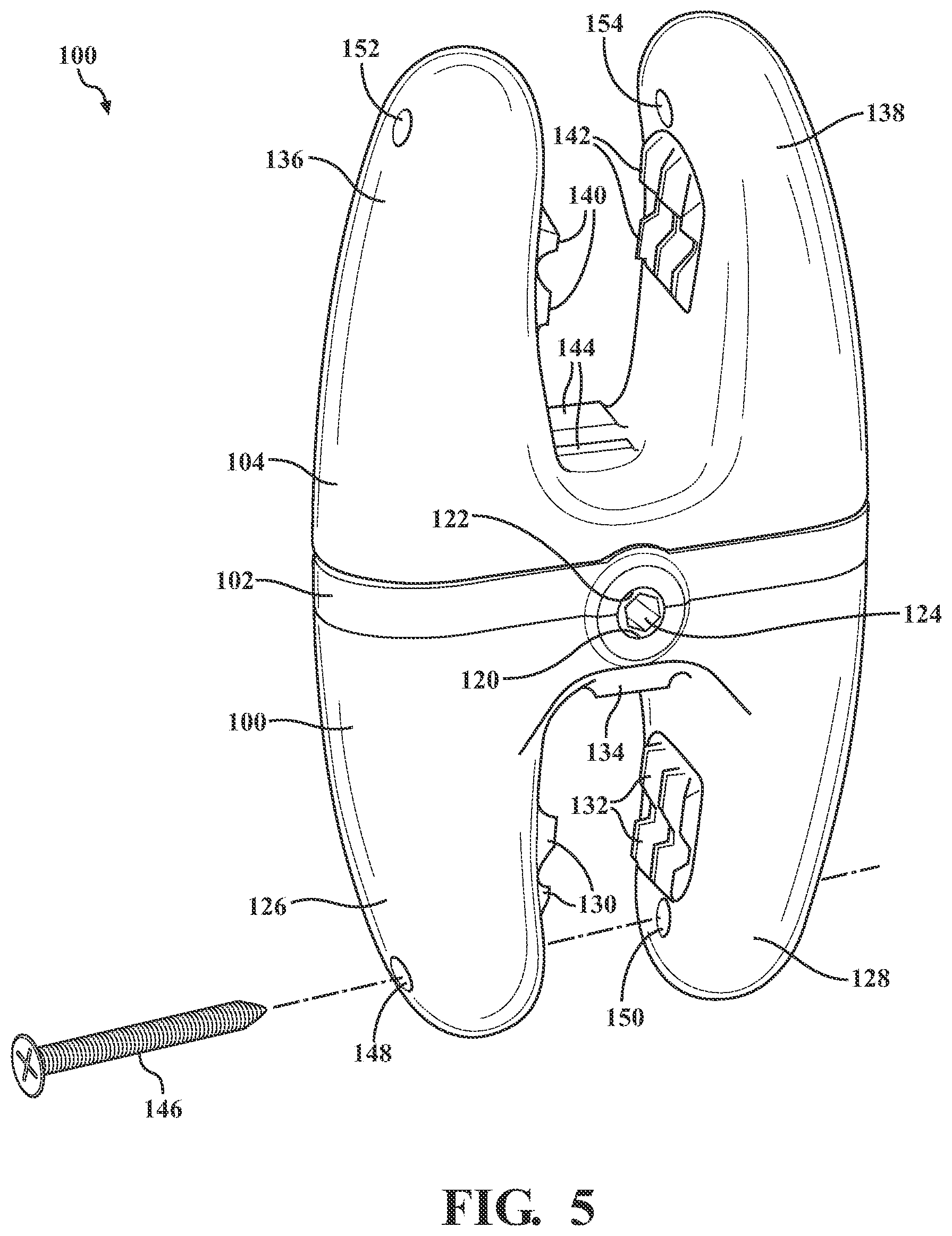 Patent US12376889 Figure 5 – Expandable spring stepped in jack for installation between upper and lower succeeding articular processes