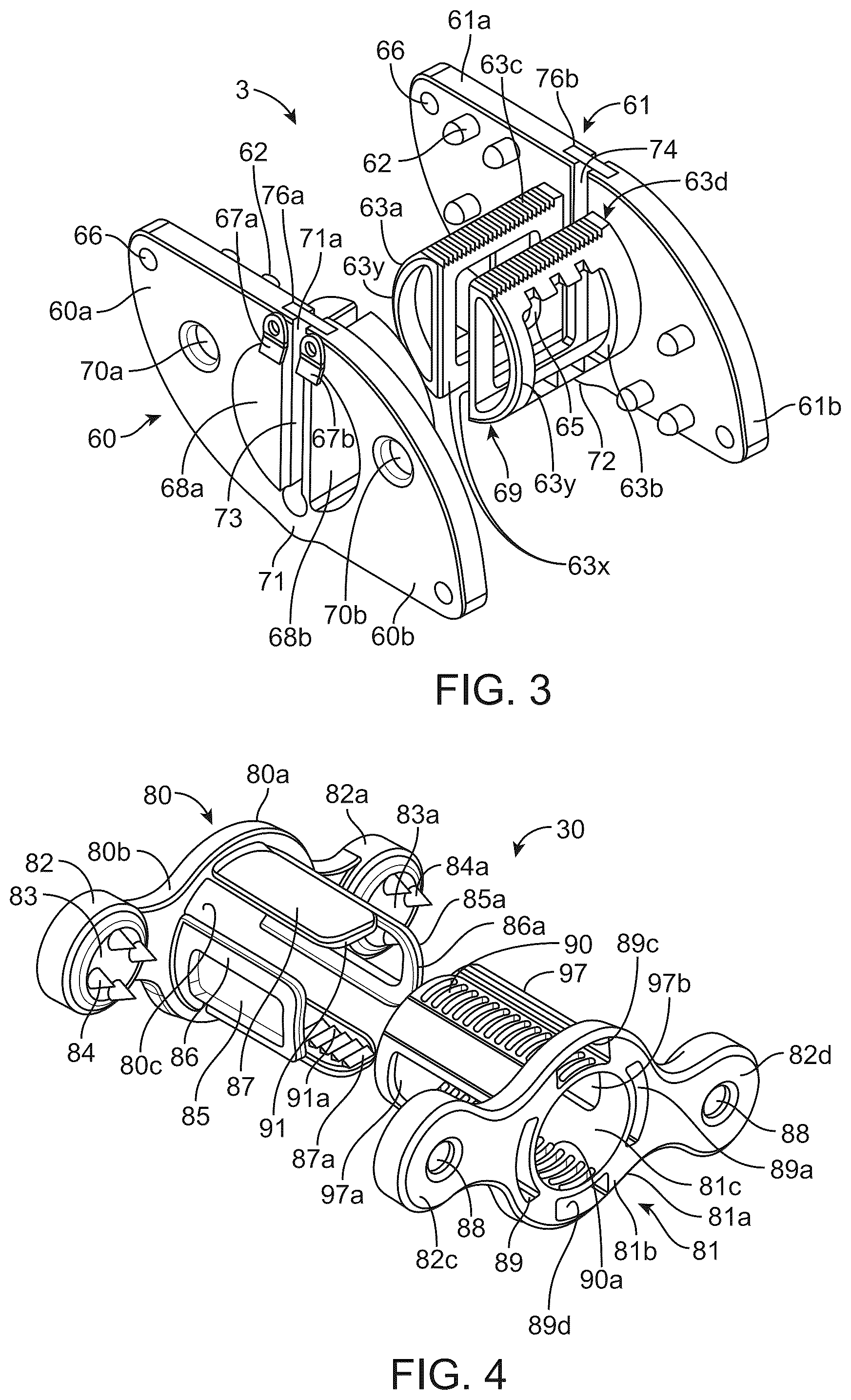 Patent US12376890 Figure 2 – Dynamic and non-dynamic interspinous fusion implant and bone growth stimulation system