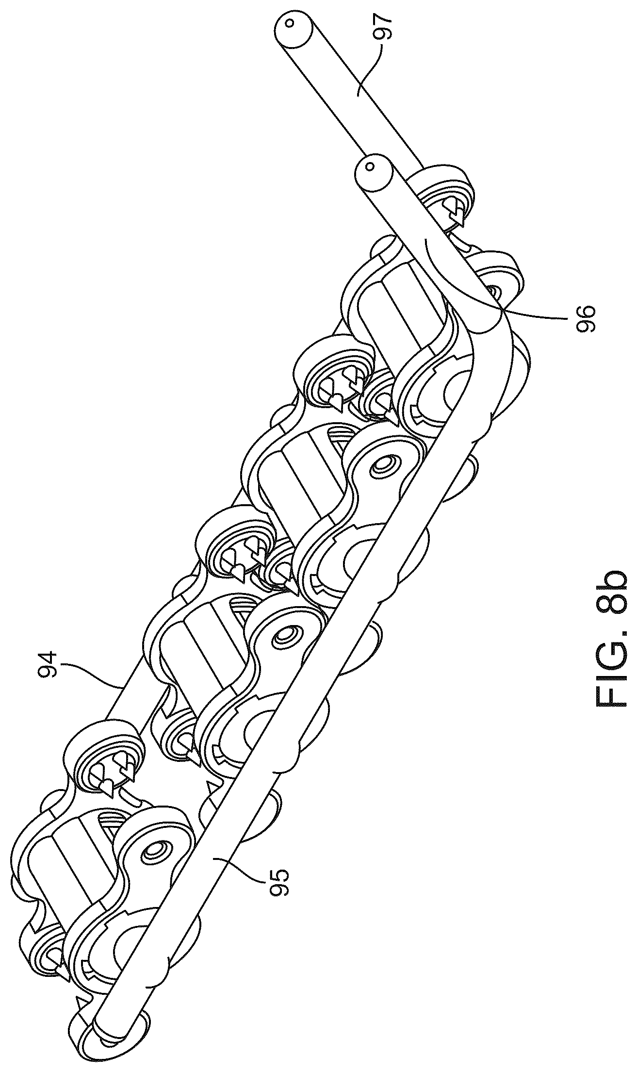 Patent US12376890 Figure 5 – Dynamic and non-dynamic interspinous fusion implant and bone growth stimulation system