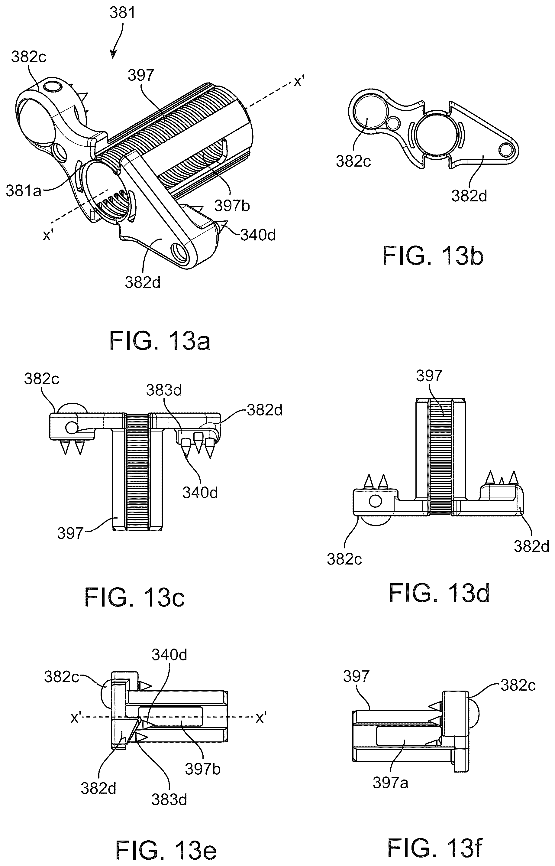 Patent US12376890 Figure 15 – Dynamic and non-dynamic interspinous fusion implant and bone growth stimulation system