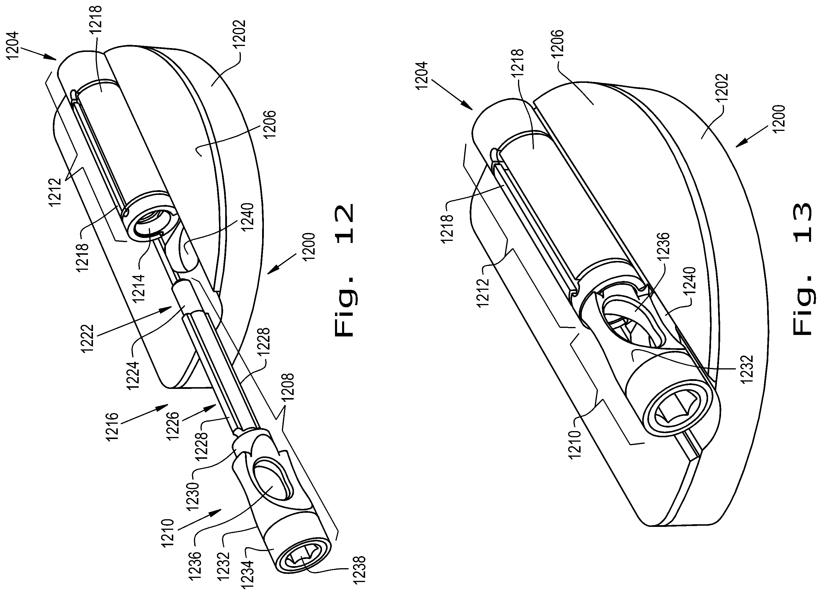 Patent US12376893 Figure 6 – Orthopaedic implant with fixation feature and a method of implanting thereof