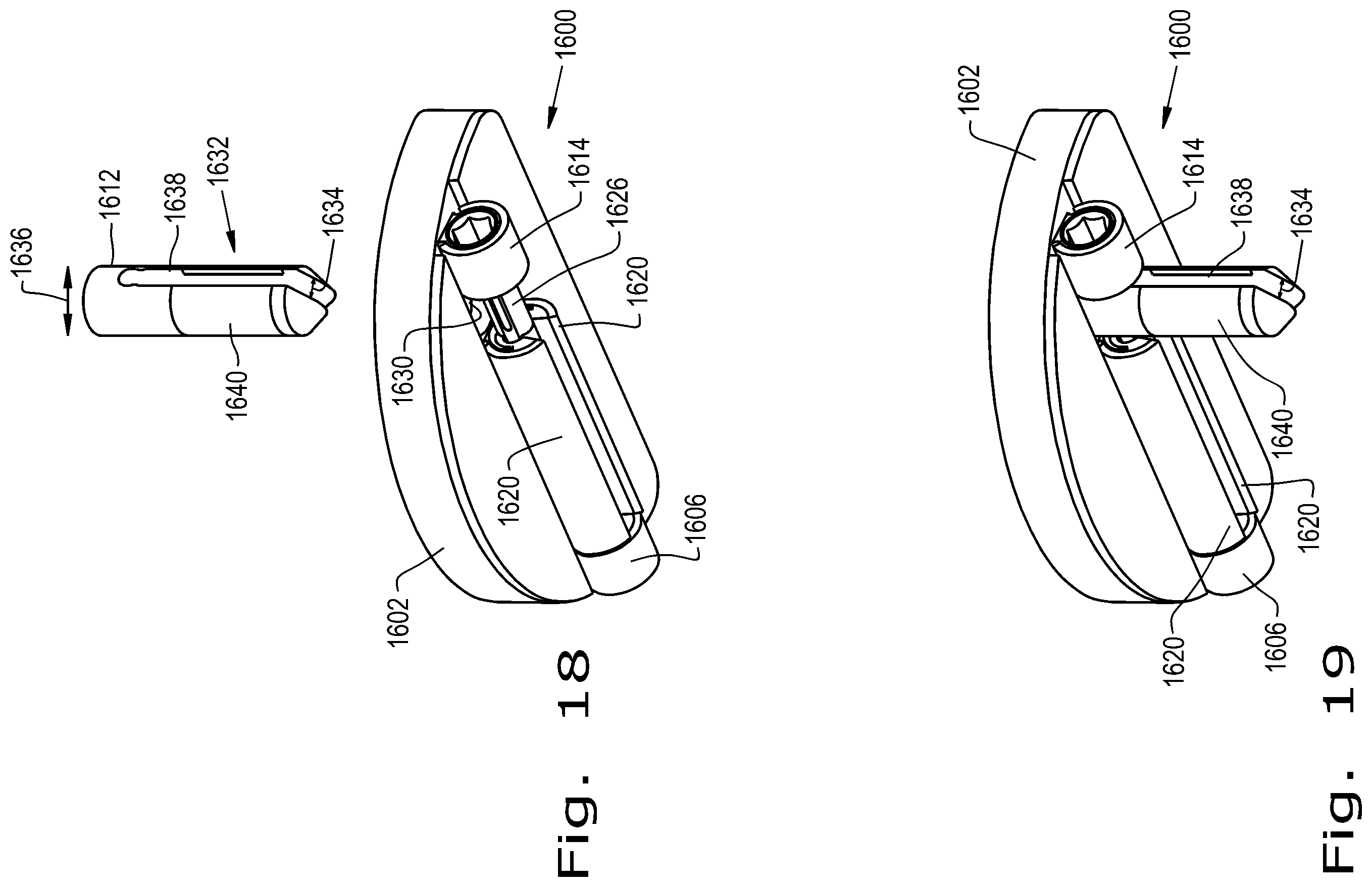 Patent US12376893 Figure 9 – Orthopaedic implant with fixation feature and a method of implanting thereof