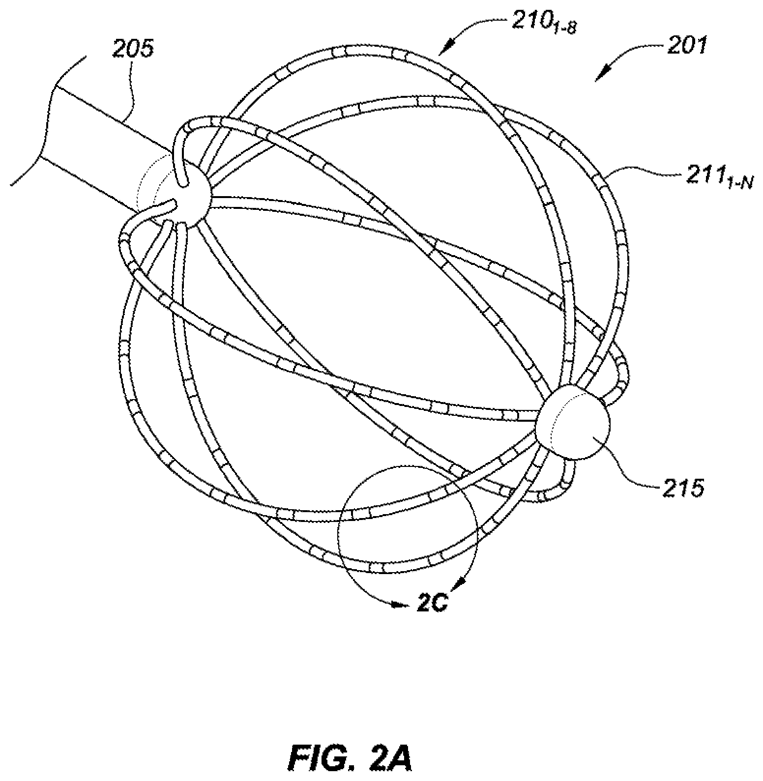 Patent US12376901 Figure 2 – Radio-frequency ablation and direct current electroporation catheters