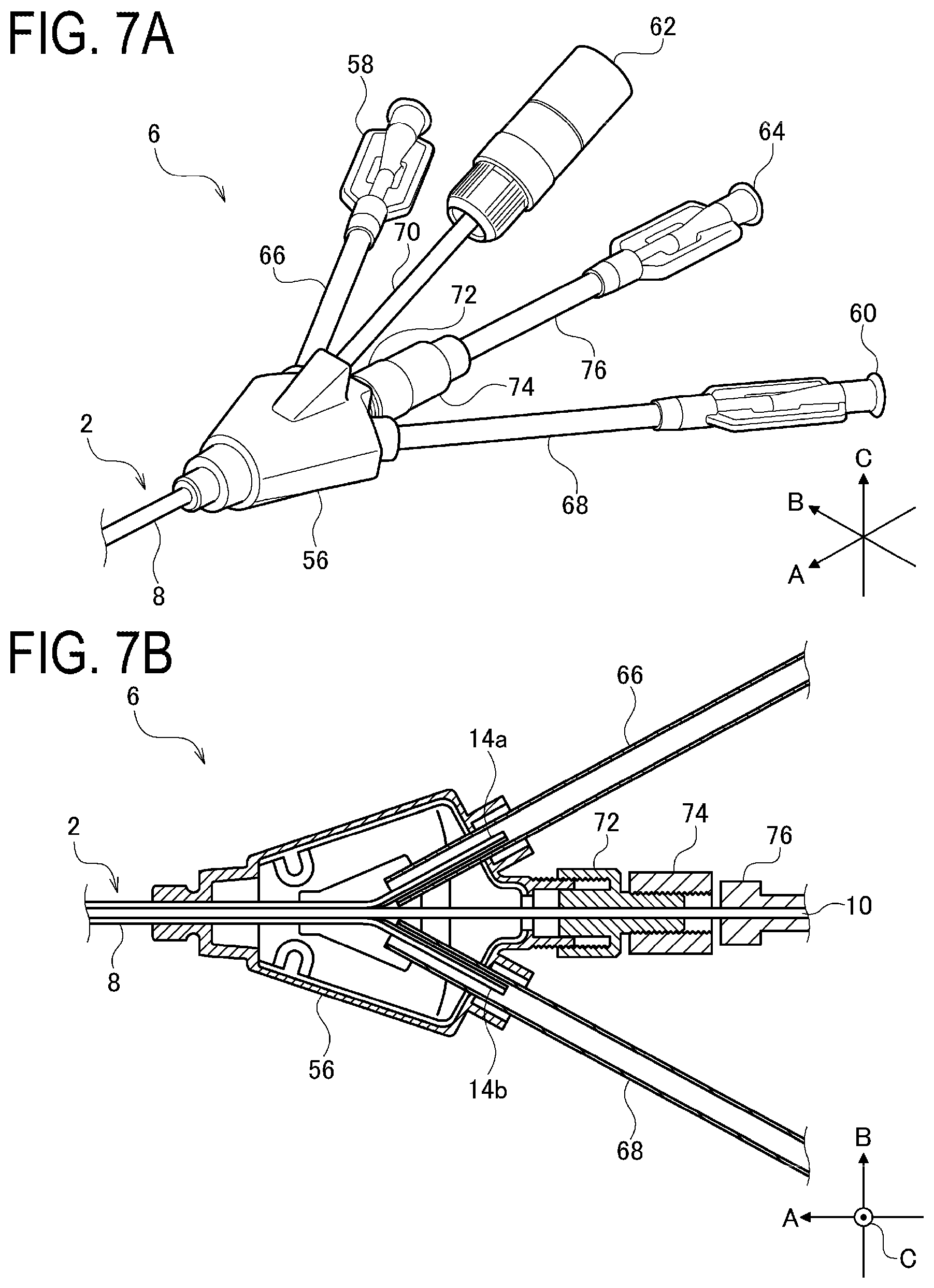 Patent US12376902 Figure 7 – Balloon-type electrode catheter and method of actuating balloon-type electrode catheter