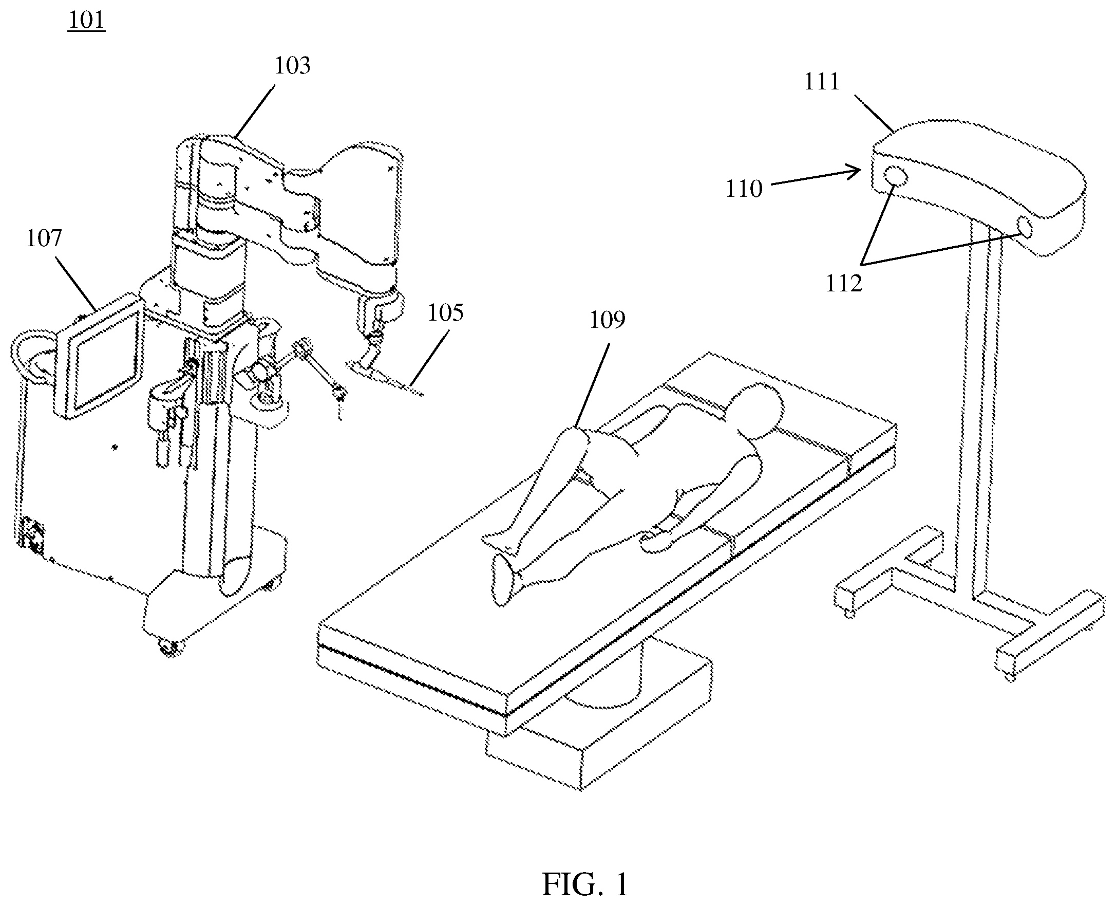 Patent US12376912 Figure 1 – Methods for locating and tracking a tool axis