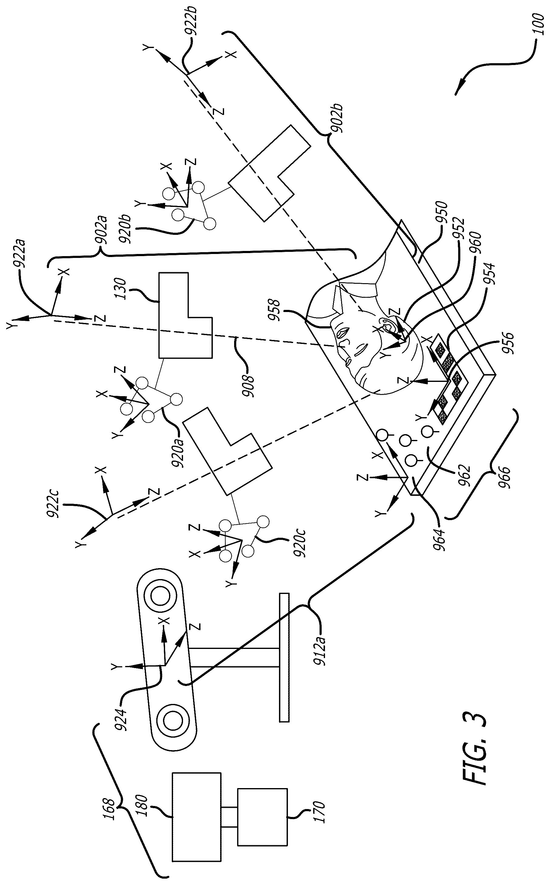 Patent US12376915 Figure 3 – Automated touchless registration for surgical navigation