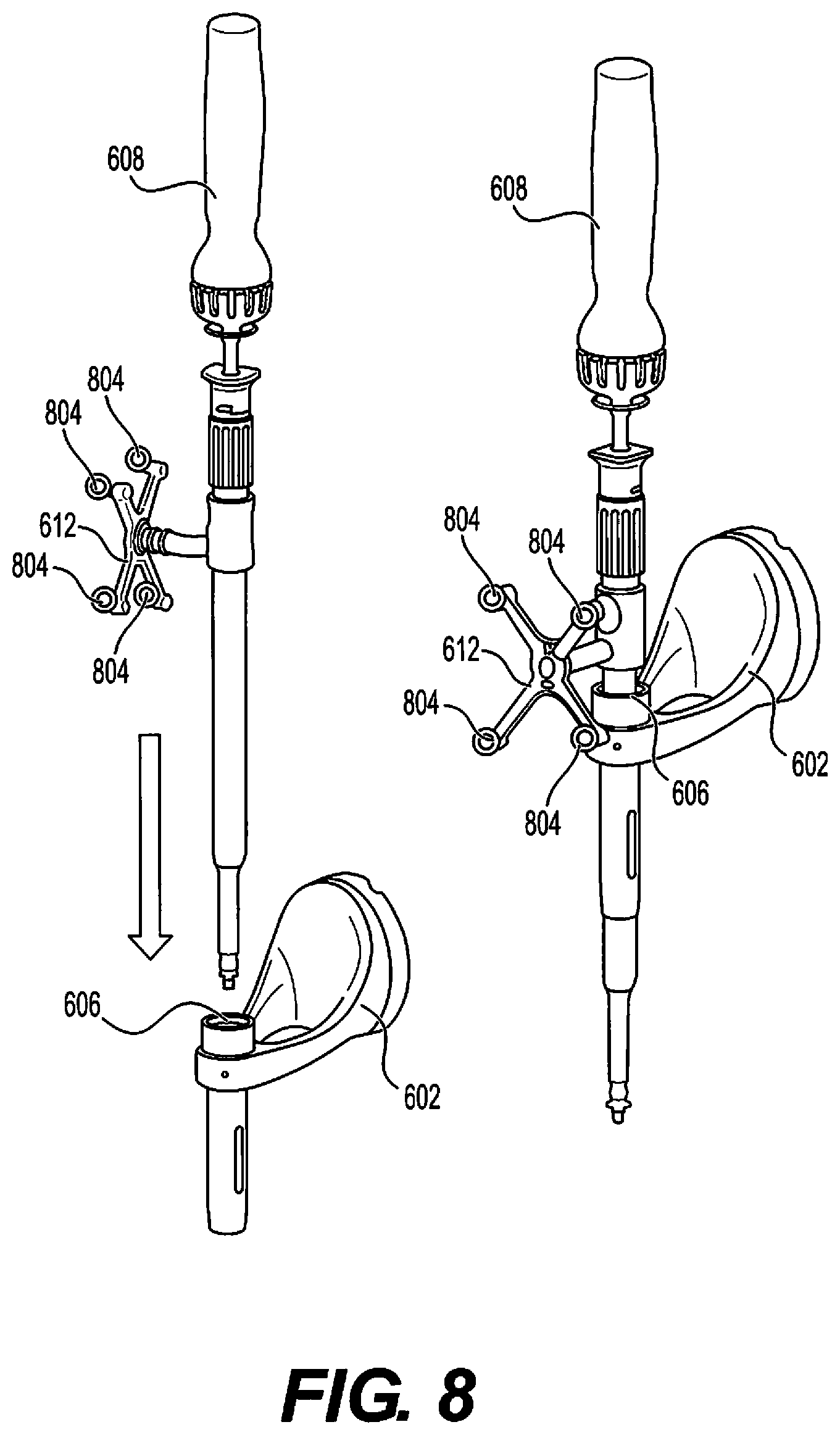 Patent US12376916 Figure 8 – System for a surveillance marker in robotic-assisted surgery