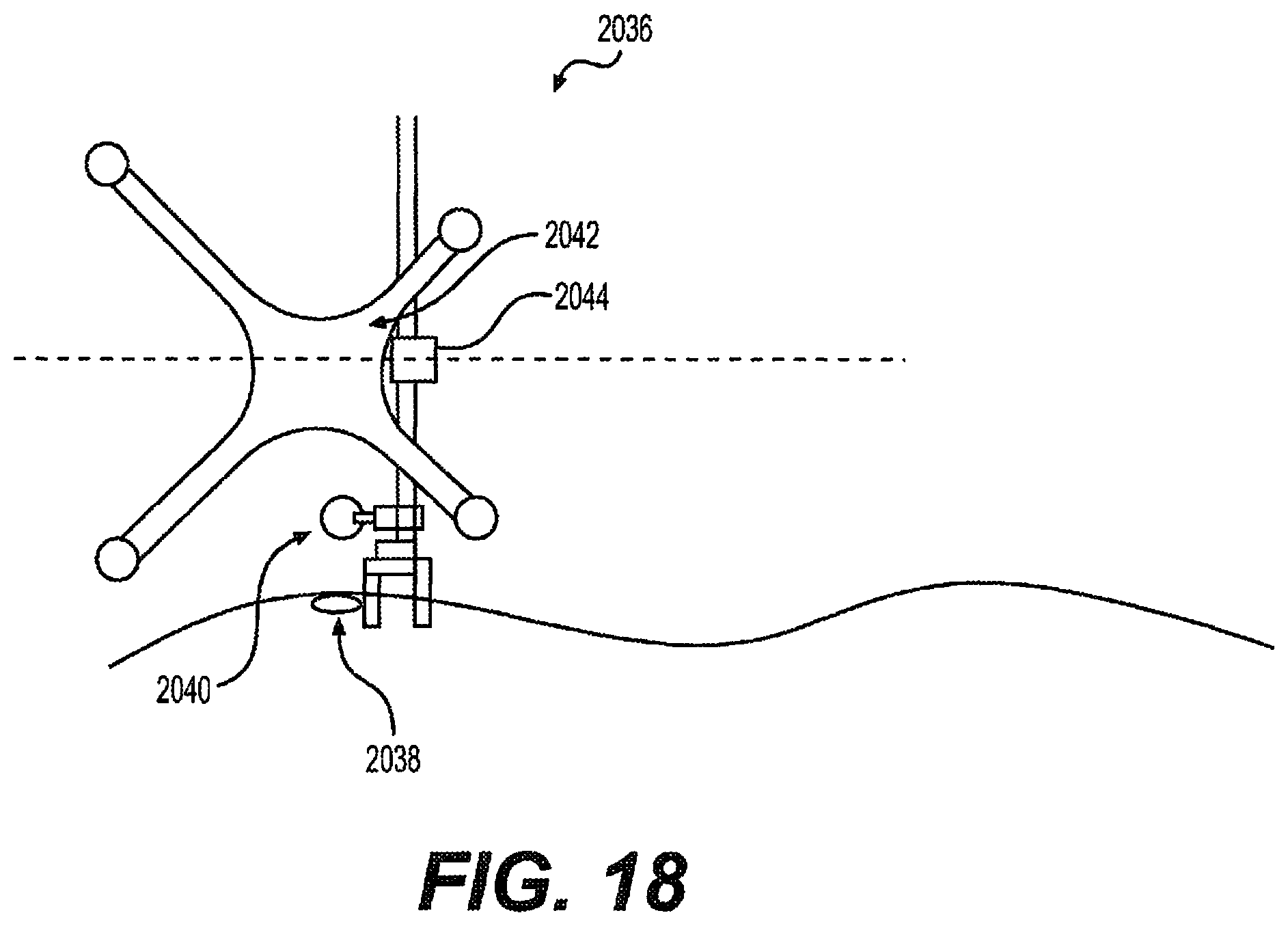 Patent US12376916 Figure 18 – System for a surveillance marker in robotic-assisted surgery