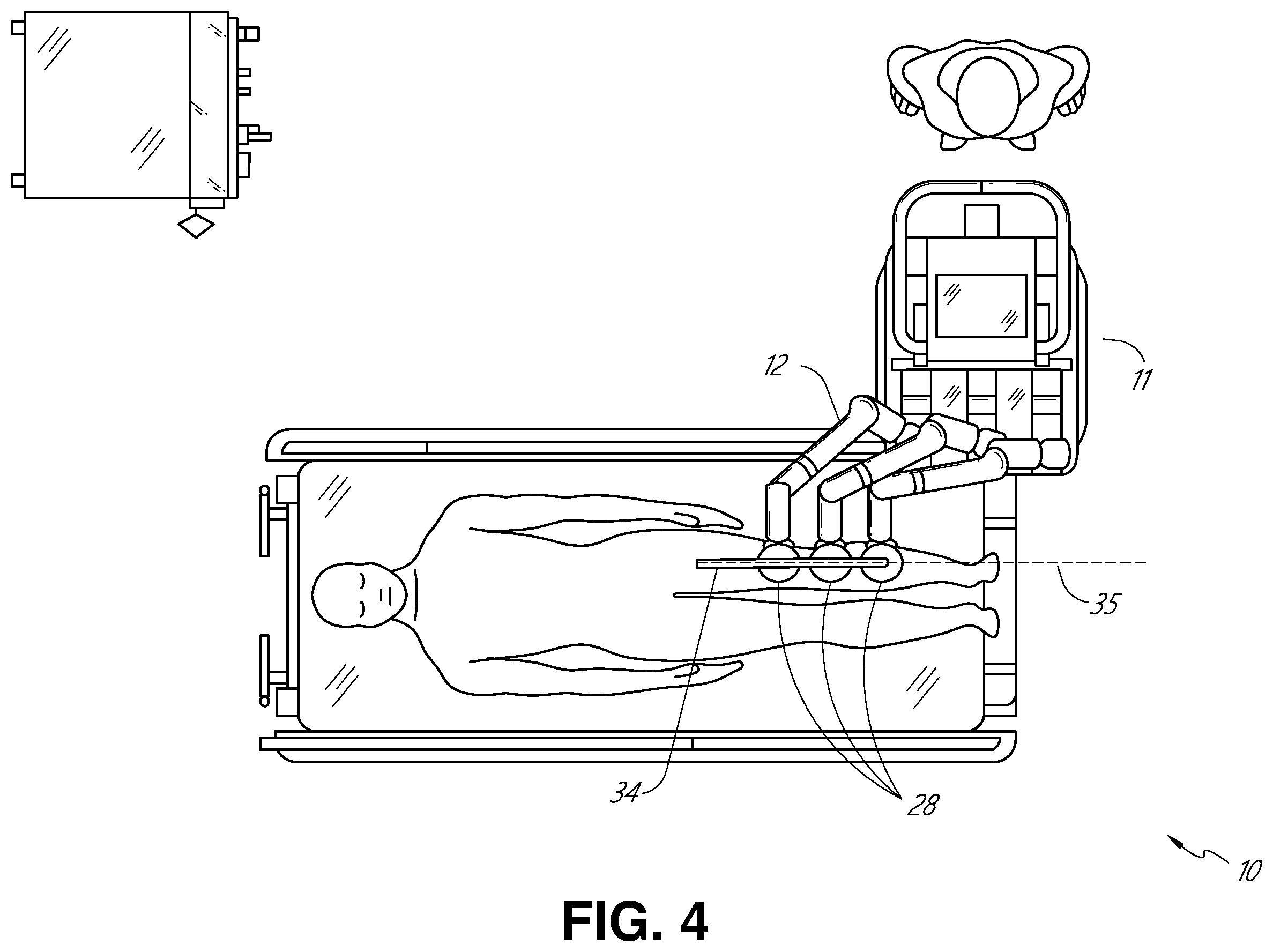 Patent US12376918 Figure 4 – Systems and techniques for providing multiple perspectives during medical procedures