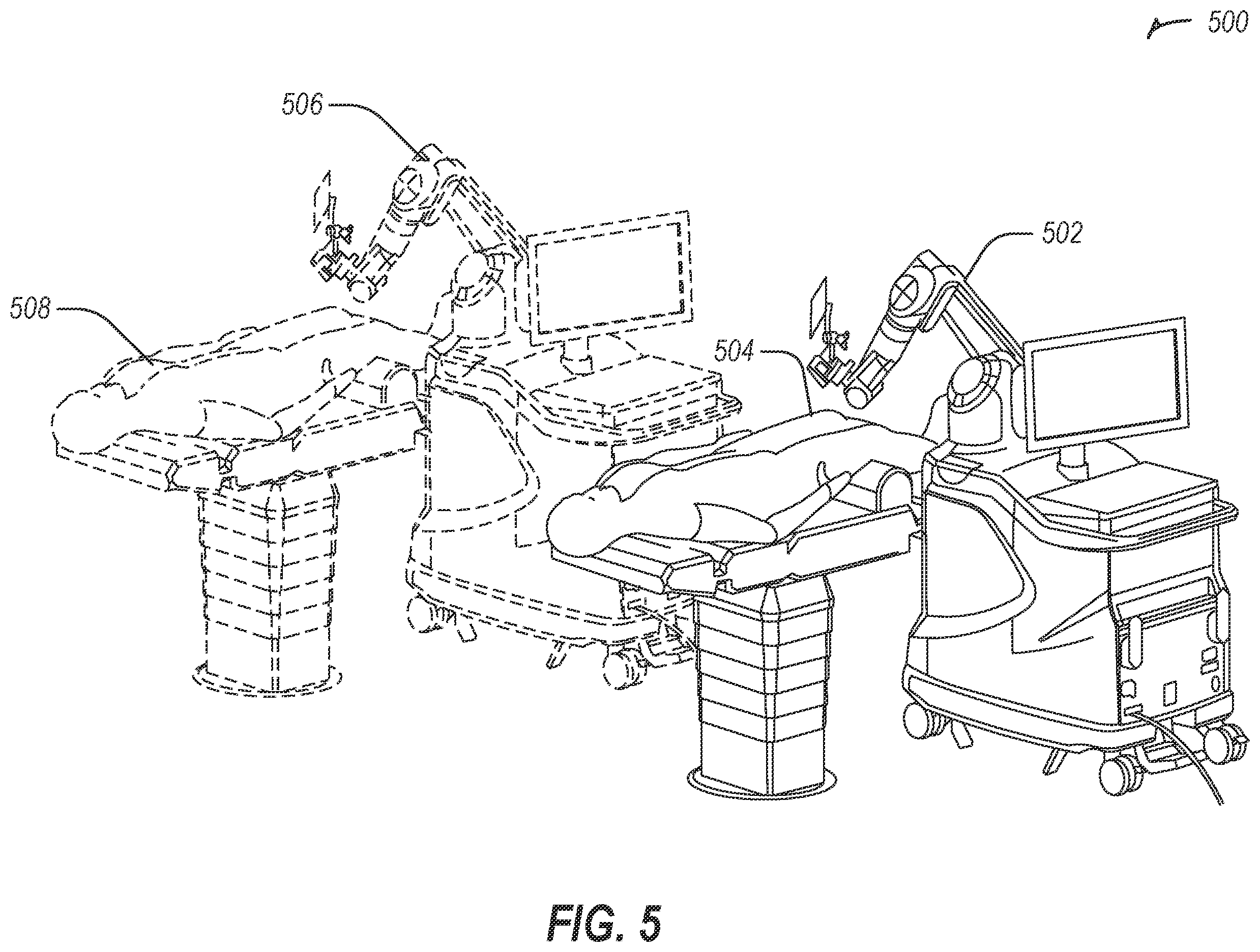 Patent US12376919 Figure 5 – Robotic device and sterilization unit for surgical instrument