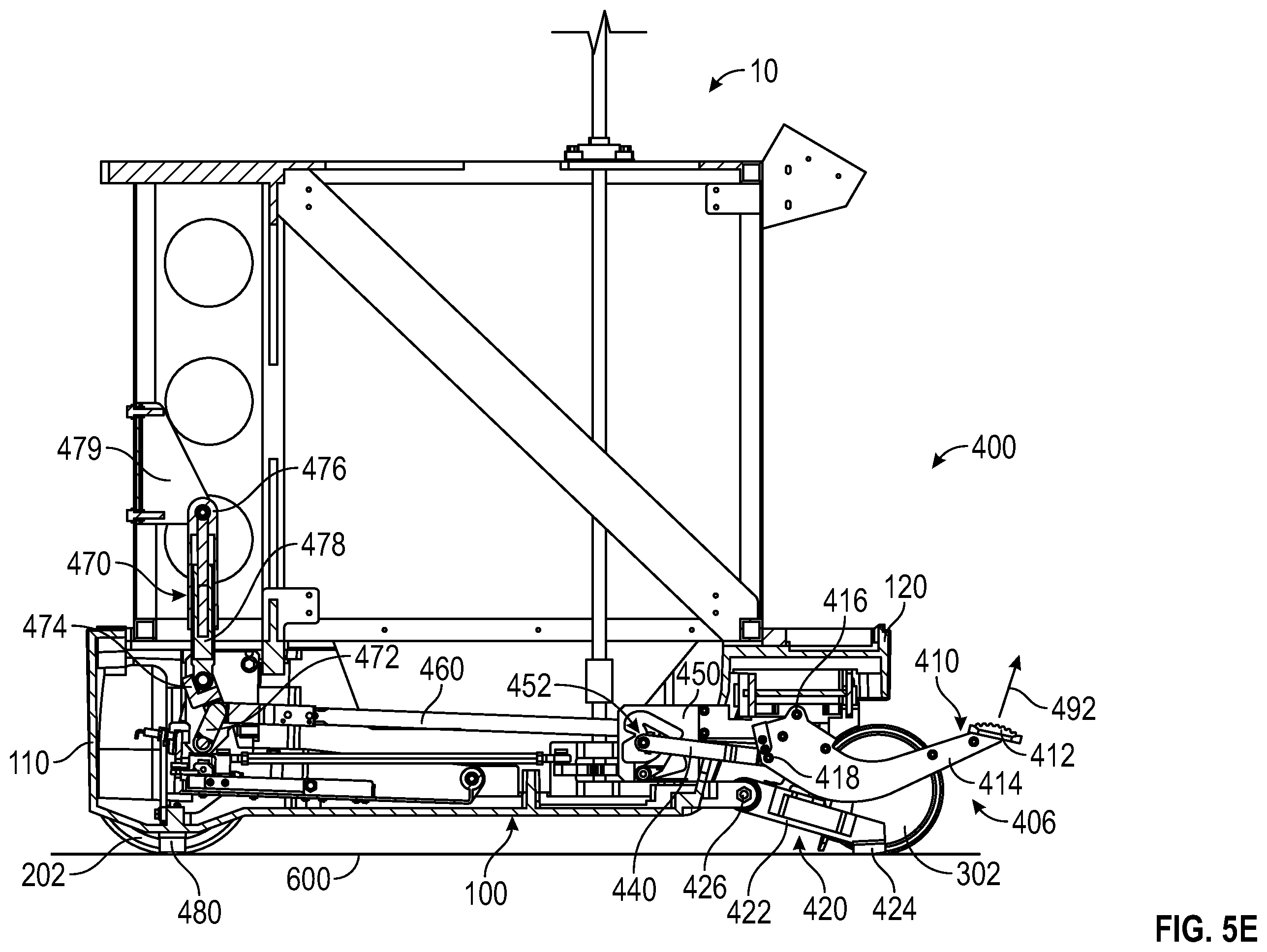 Patent US12376920 Figure 10 – Steering assembly for surgical robot