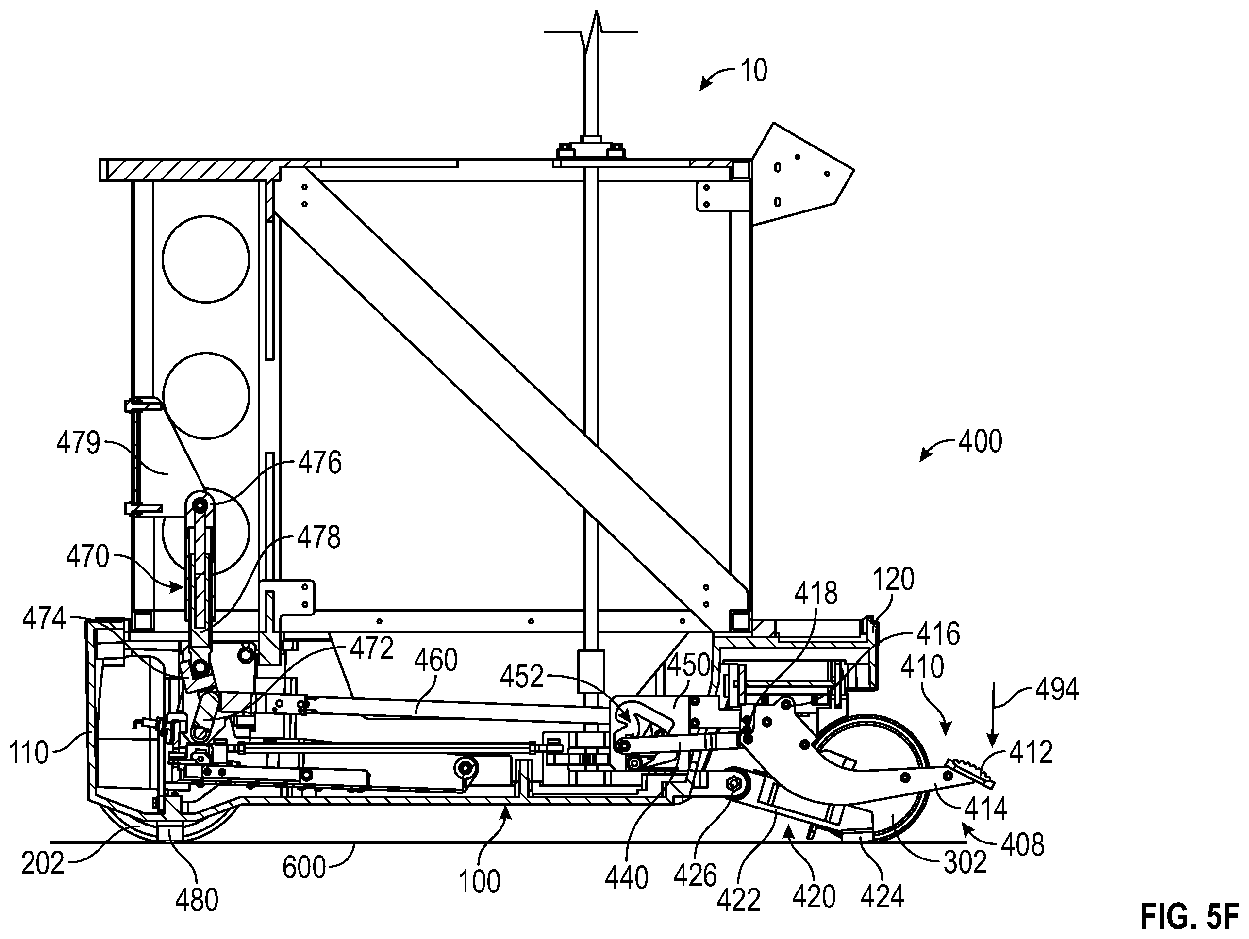 Patent US12376920 Figure 11 – Steering assembly for surgical robot