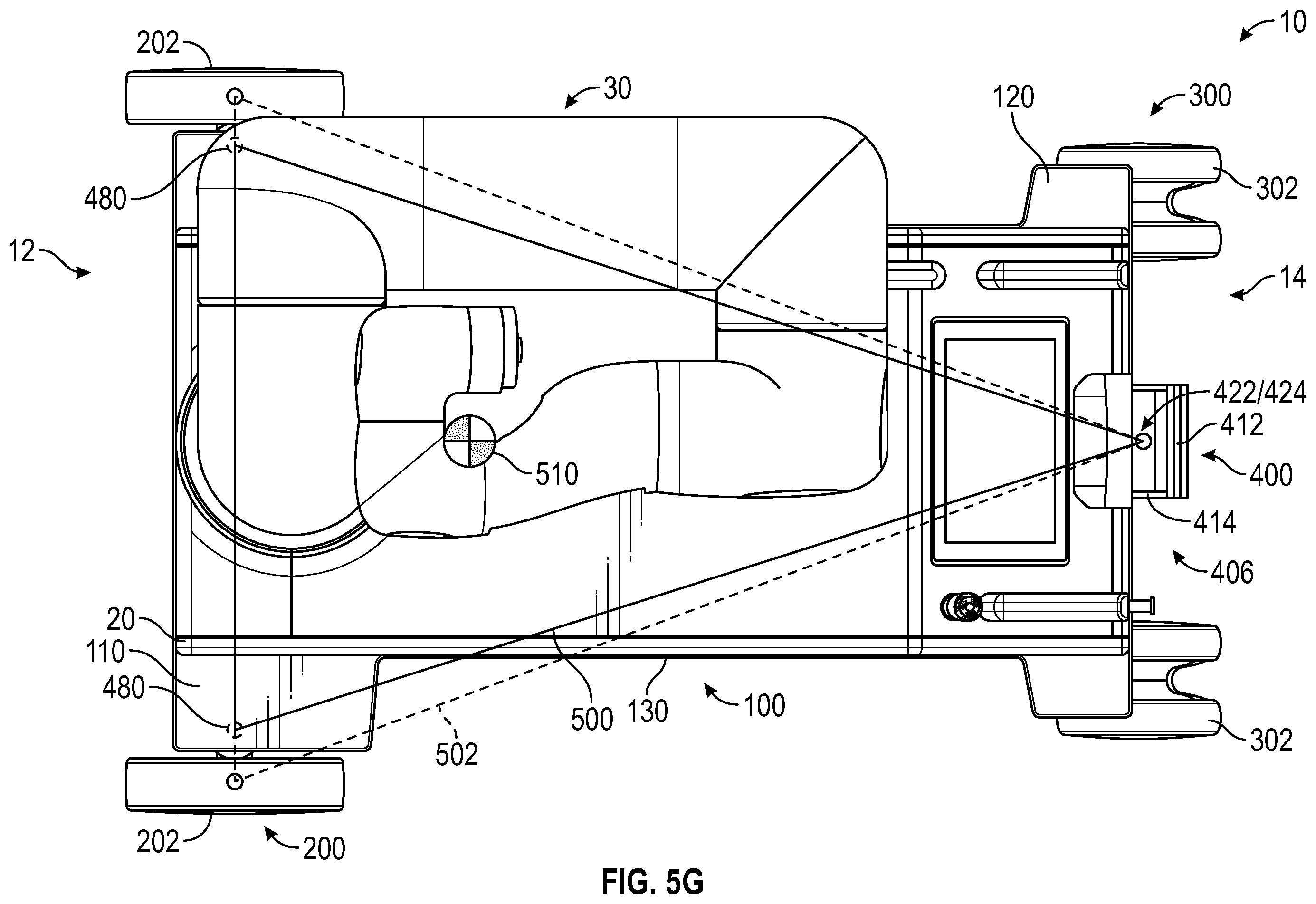 Patent US12376920 Figure 12 – Steering assembly for surgical robot