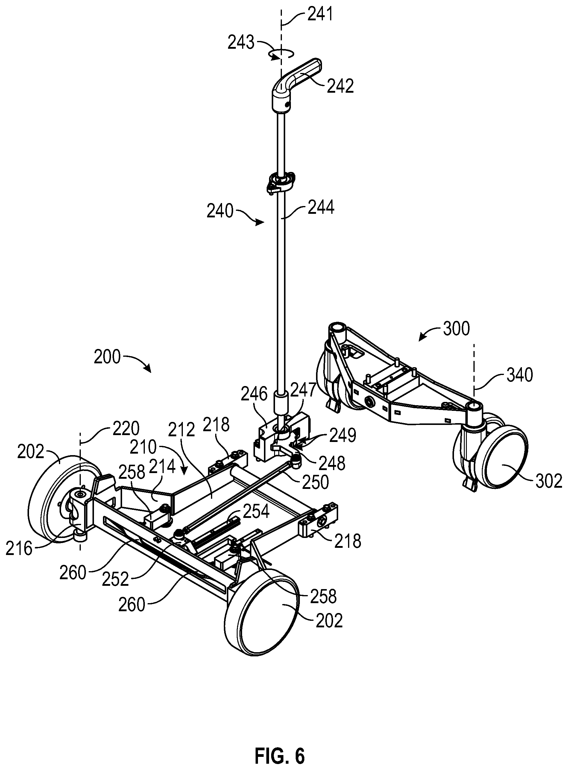 Patent US12376920 Figure 13 – Steering assembly for surgical robot